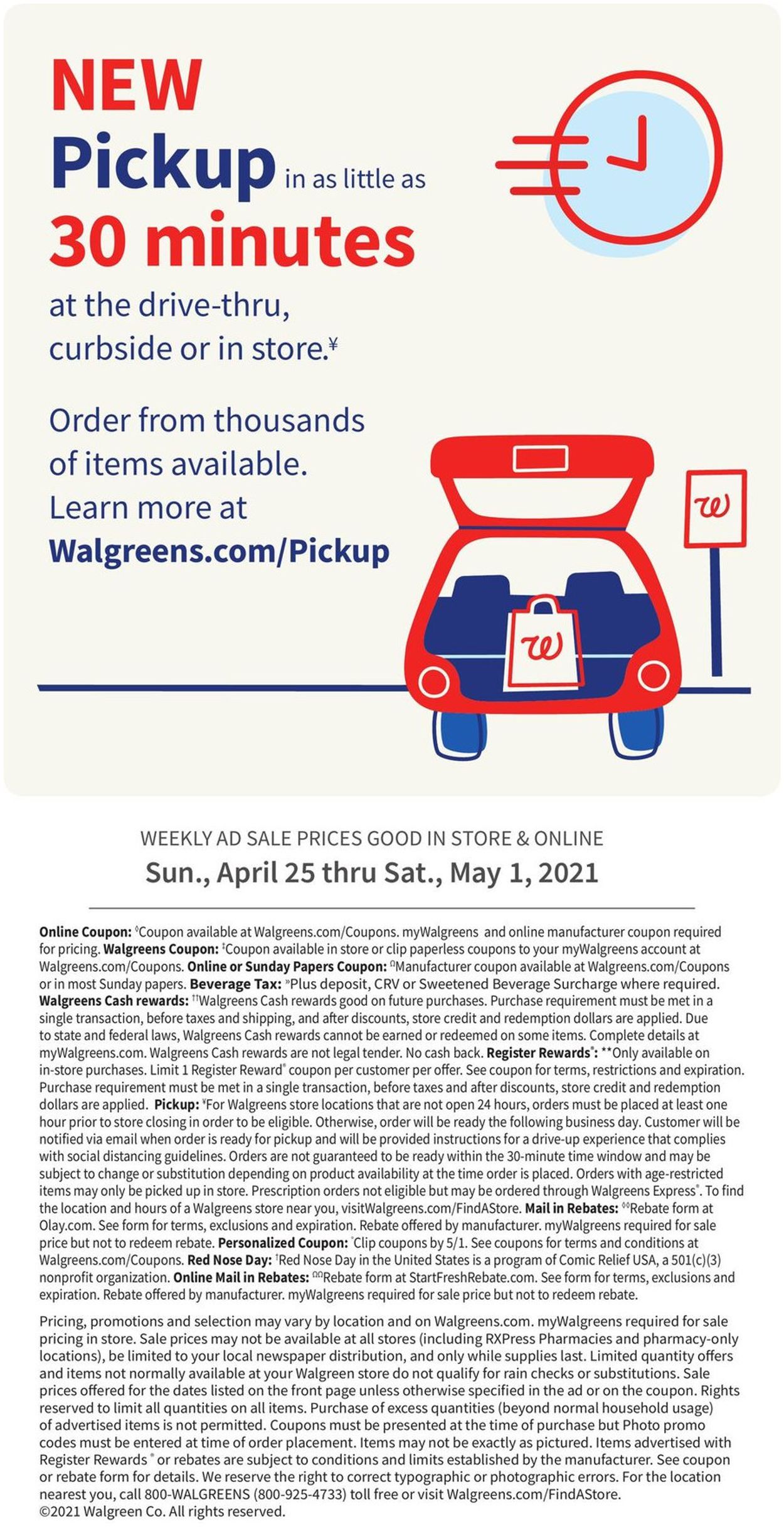 Walgreens Weekly Ad Circular - valid 04/25-05/01/2021 (Page 20)