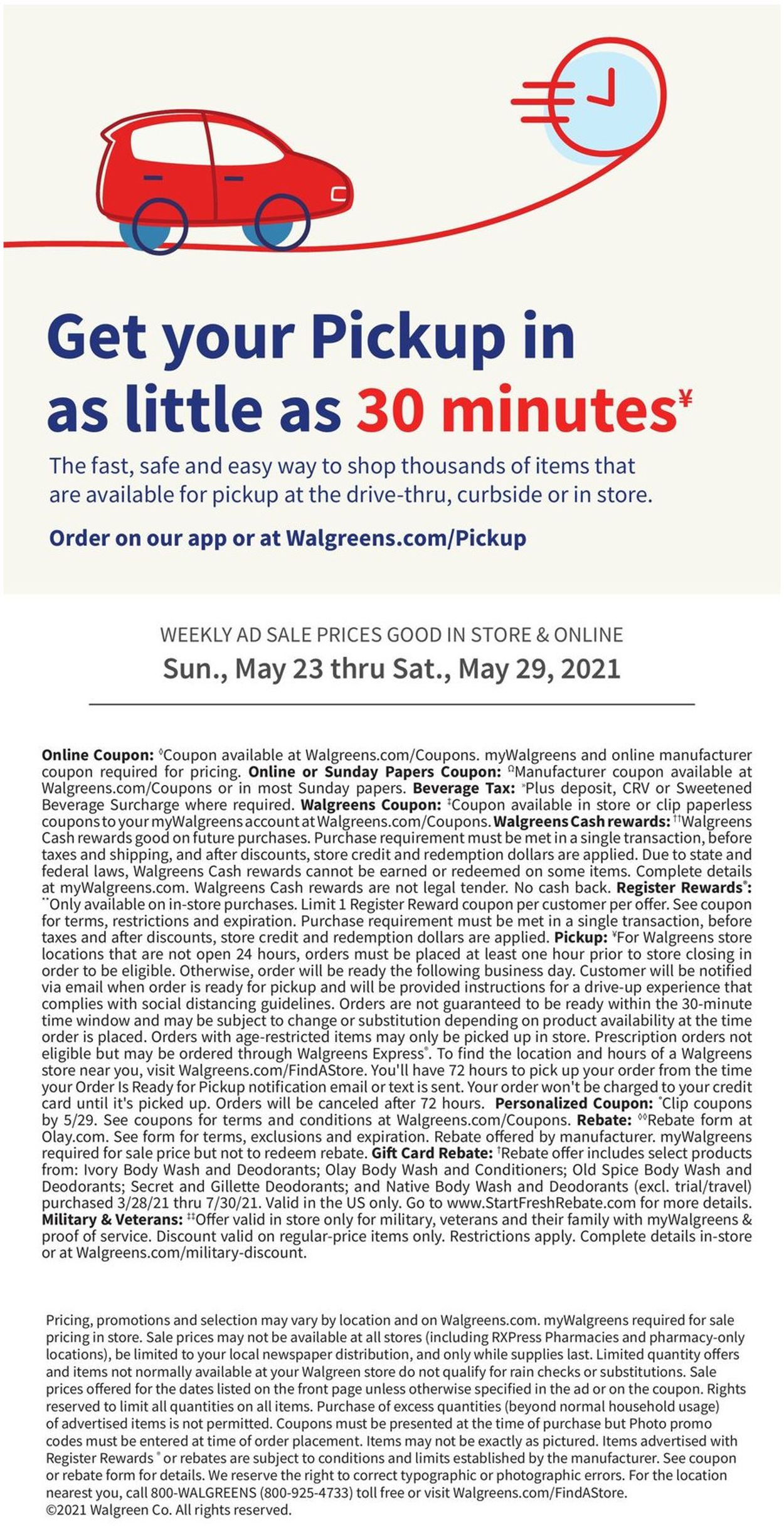 Walgreens Weekly Ad Circular - valid 05/23-05/29/2021 (Page 20)
