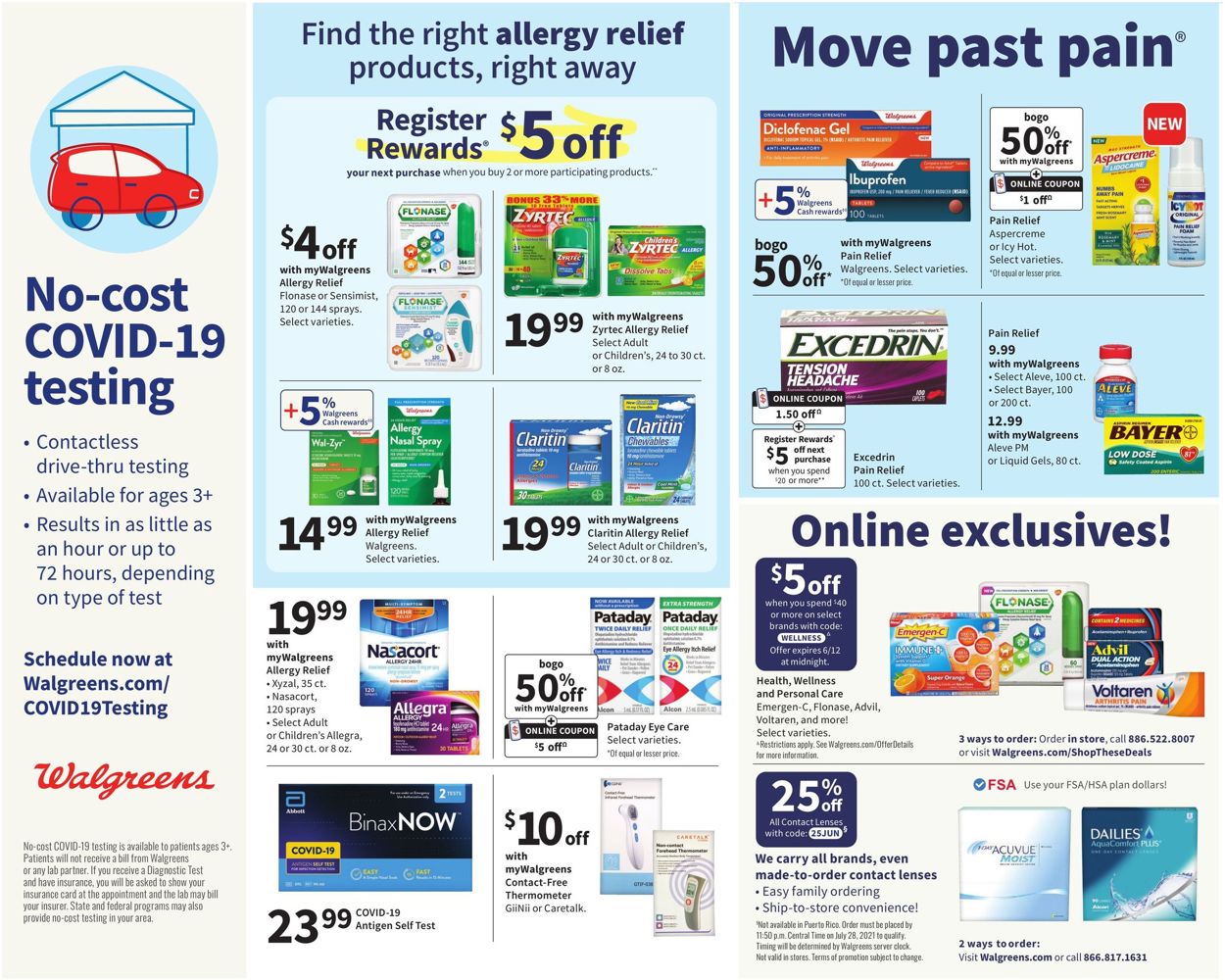 Walgreens Weekly Ad Circular - valid 06/06-06/12/2021 (Page 22)