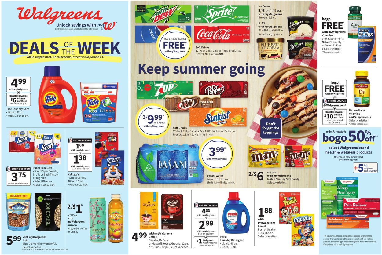 Walgreens Weekly Ad Circular - valid 07/11-07/17/2021
