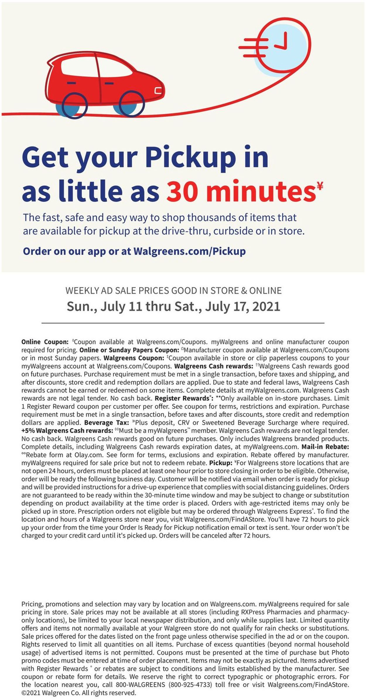 Walgreens Weekly Ad Circular - valid 07/11-07/17/2021 (Page 20)