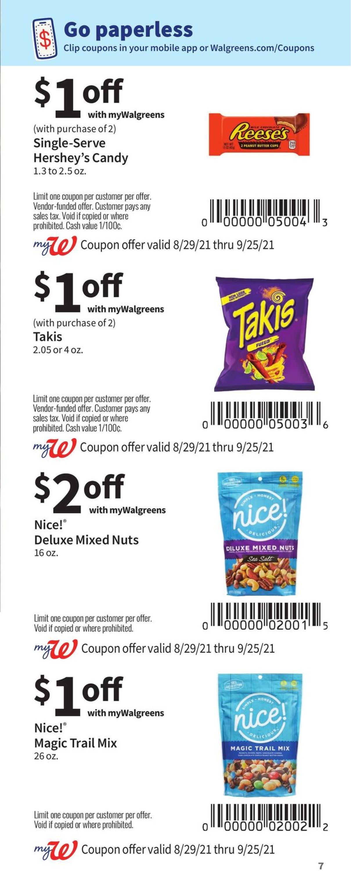 Walgreens Weekly Ad Circular - valid 08/29-09/25/2021 (Page 7)