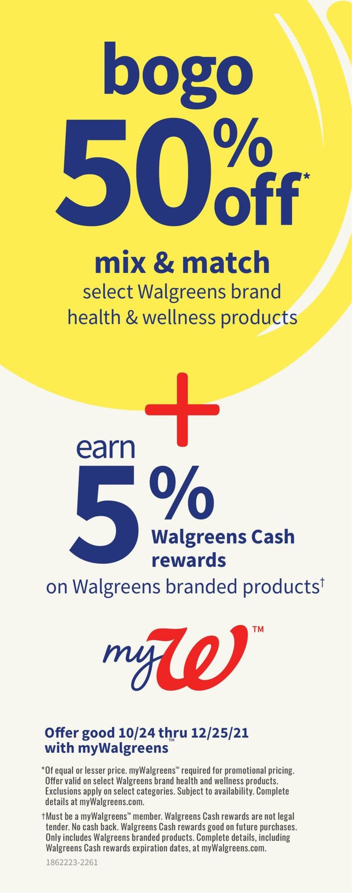 Walgreens Weekly Ad Circular - valid 10/24-11/27/2021 (Page 4)