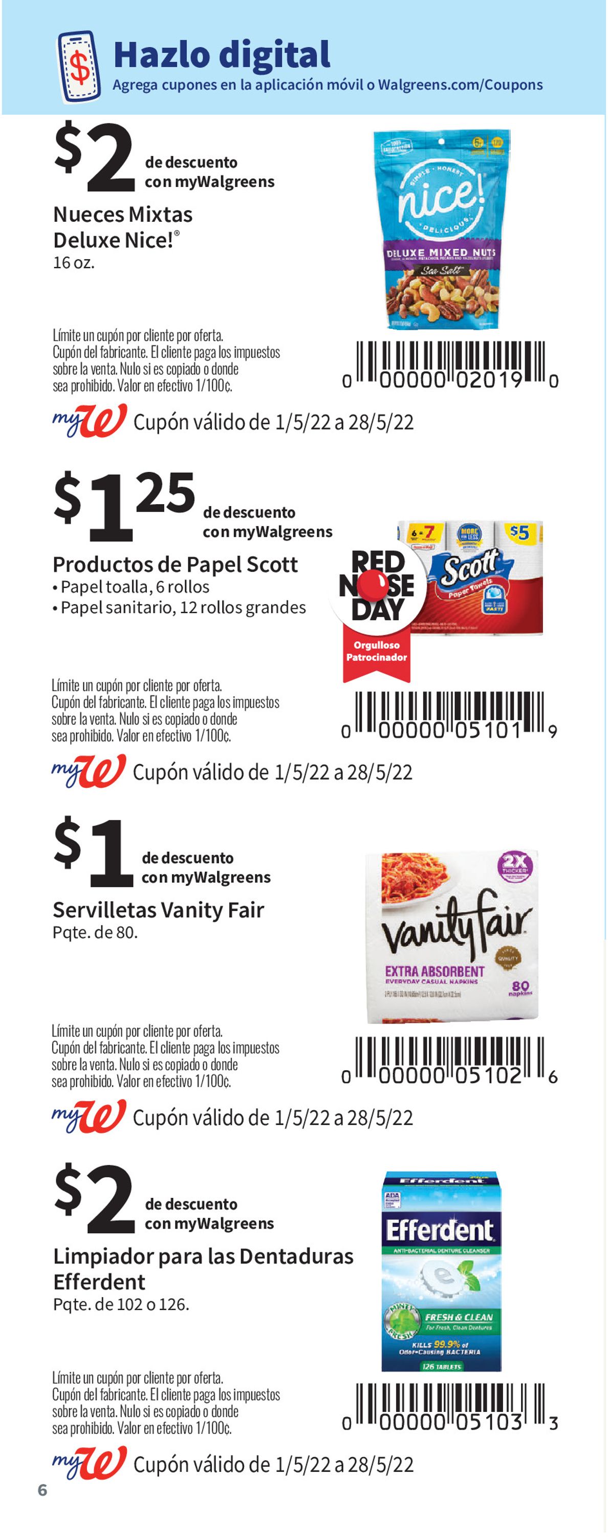 Walgreens Weekly Ad Circular - valid 05/01-05/28/2022 (Page 6)