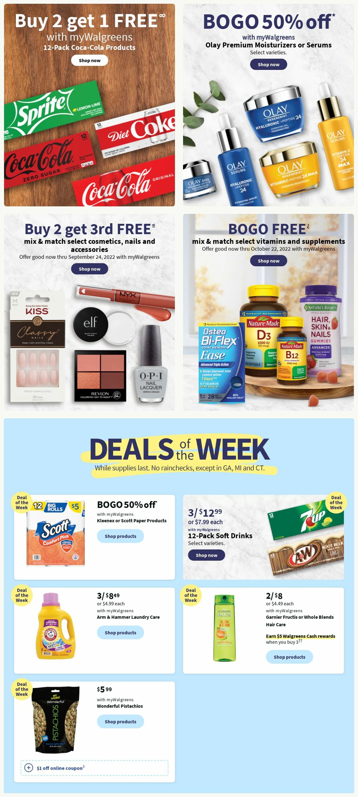 Walgreens Weekly Ad Circular - valid 09/11-09/17/2022