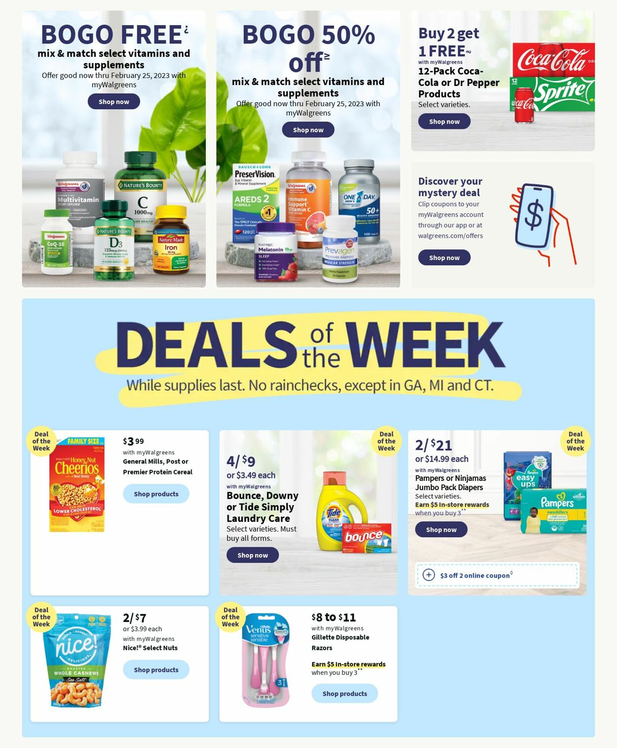 Walgreens Weekly Ad Circular - valid 02/19-02/25/2023