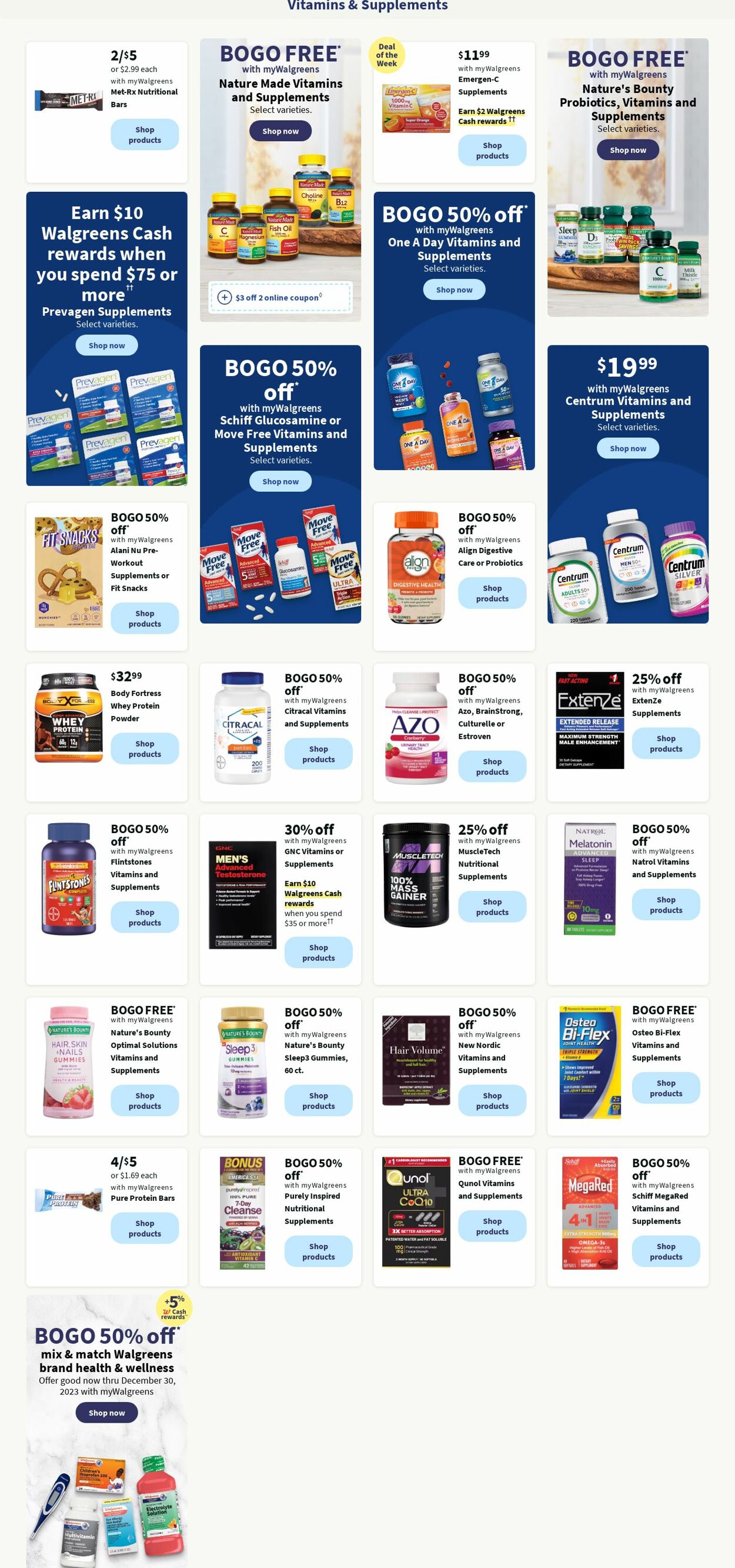 Walgreens Weekly Ad Circular - valid 11/06-11/15/2023 (Page 3)