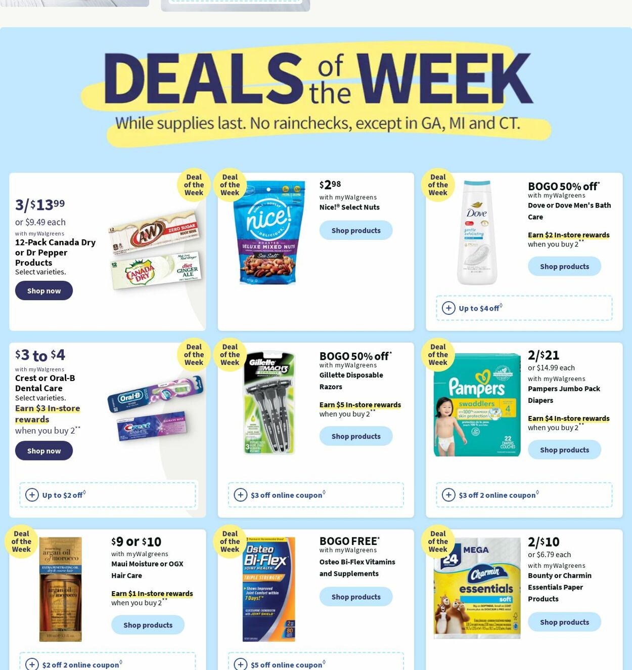 Walgreens Weekly Ad Circular - valid 01/22-01/31/2024