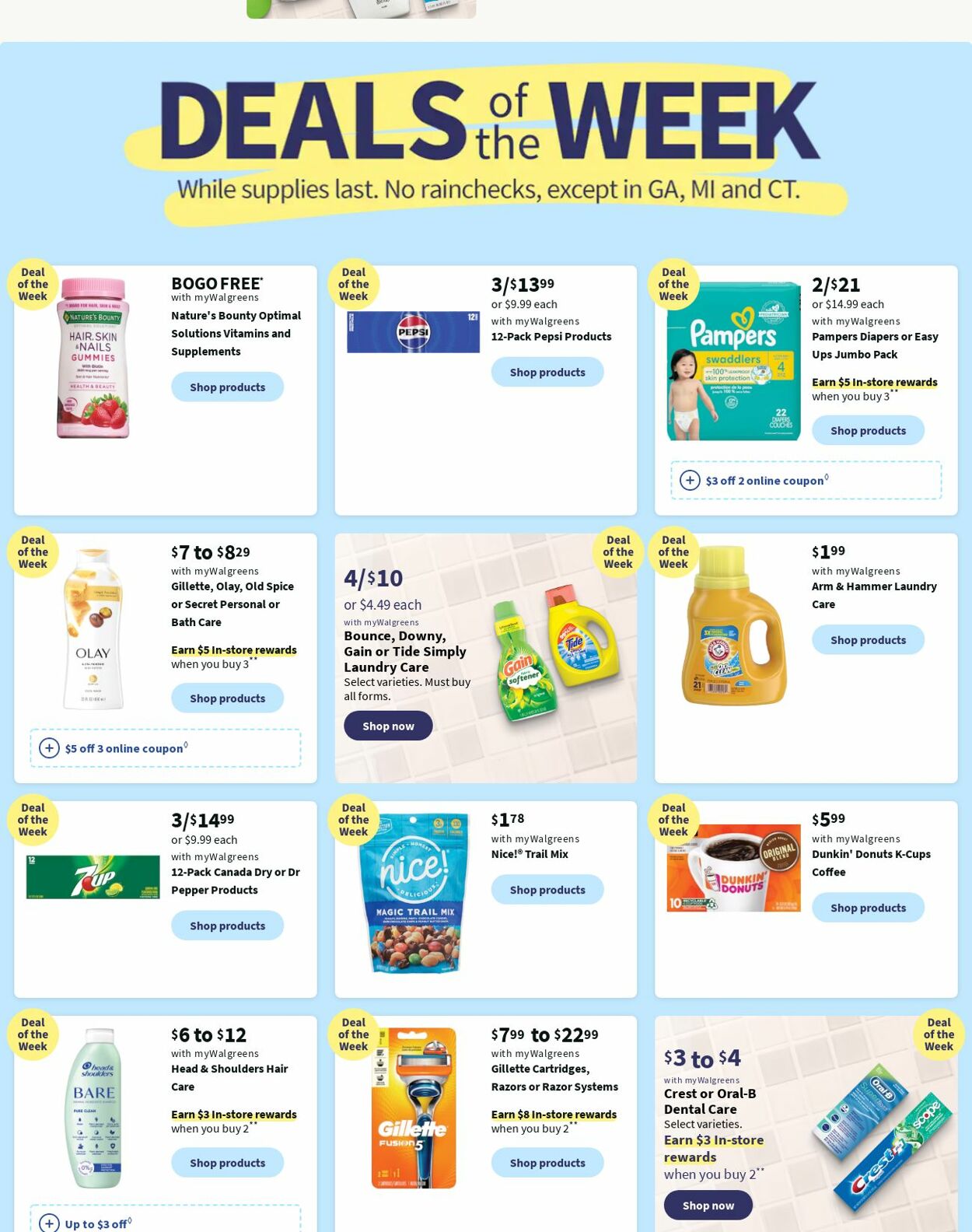 Walgreens Weekly Ad Circular - valid 04/01-04/10/2024