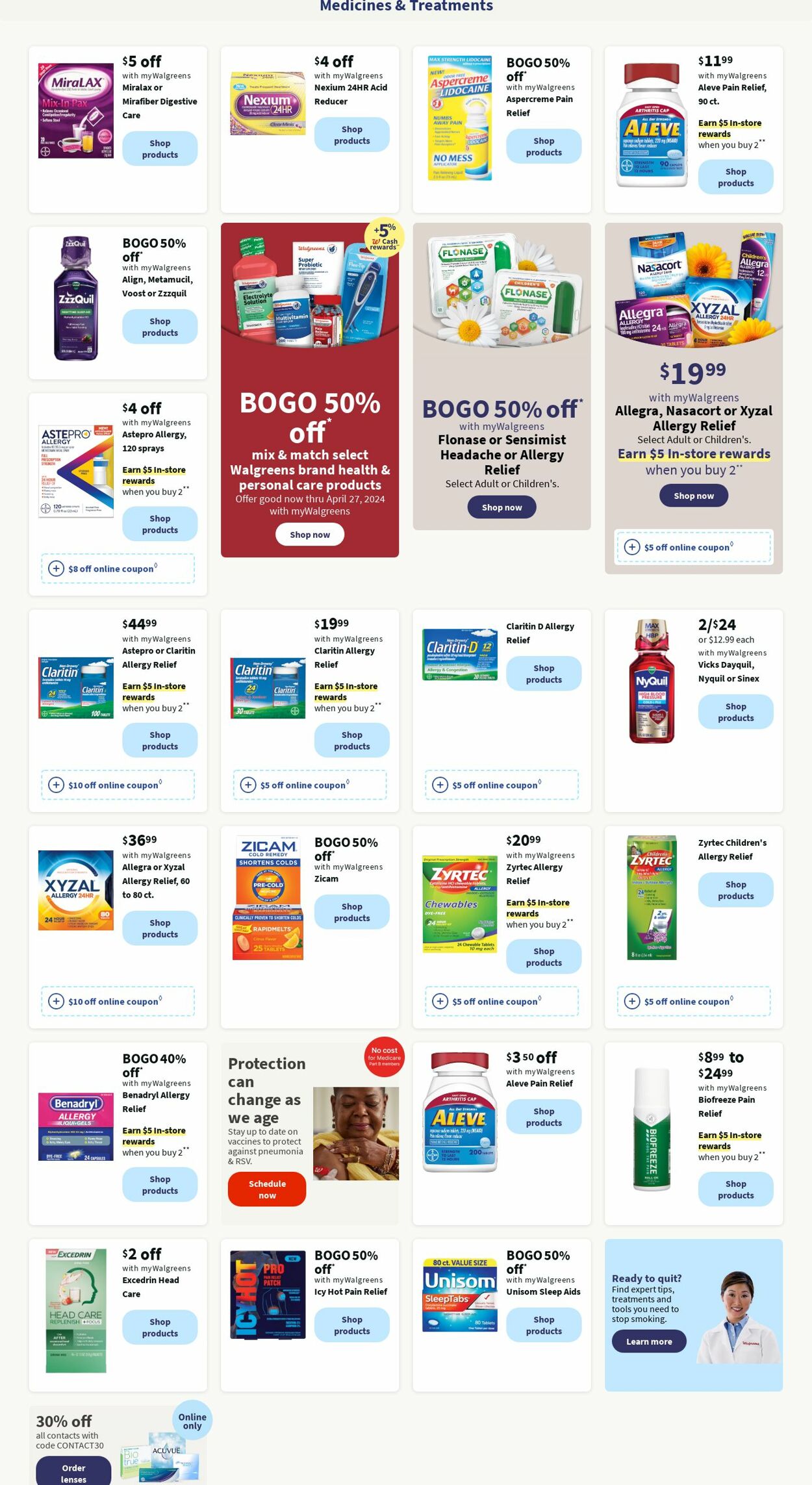 Walgreens Weekly Ad Circular - valid 04/15-04/24/2024 (Page 4)
