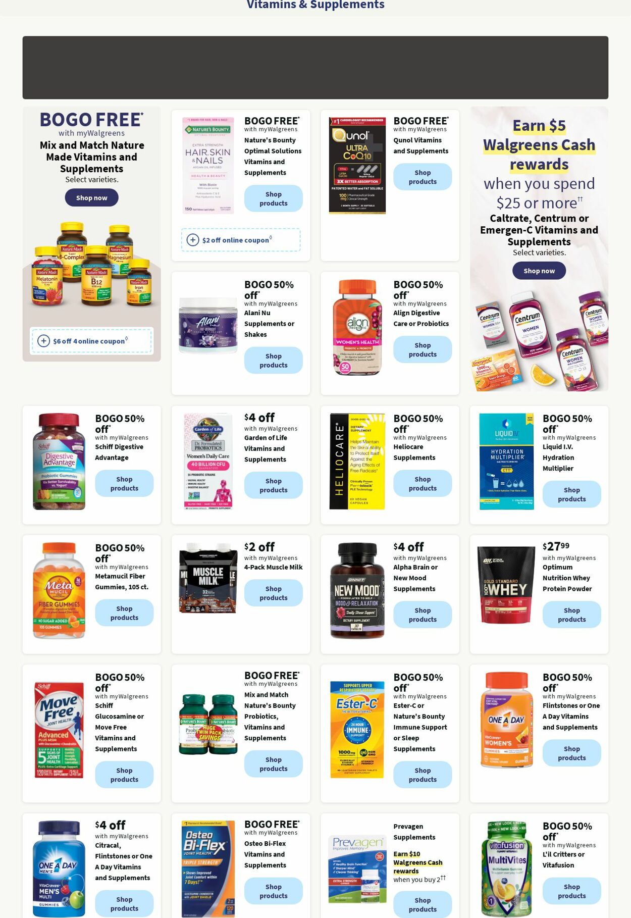 Walgreens Weekly Ad Circular - valid 05/13-05/22/2024 (Page 4)
