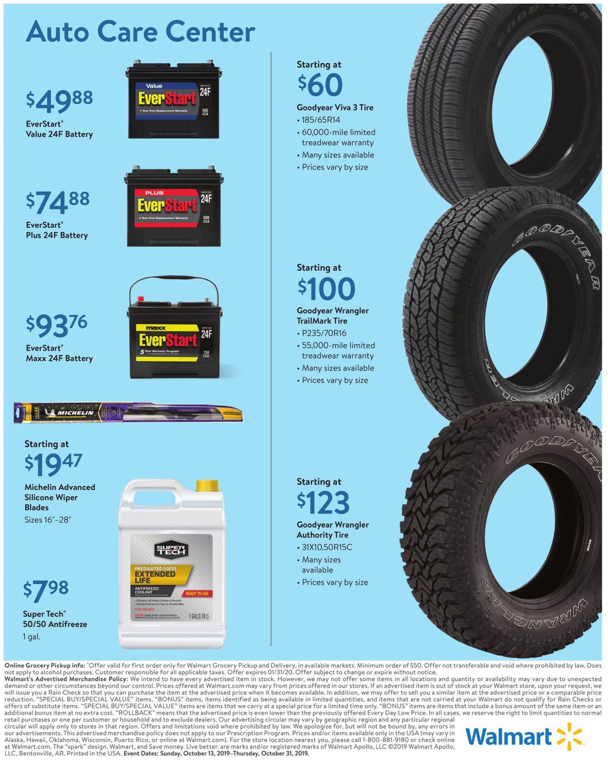 Walmart Weekly Ad Circular - valid 10/13-10/31/2019 (Page 21)