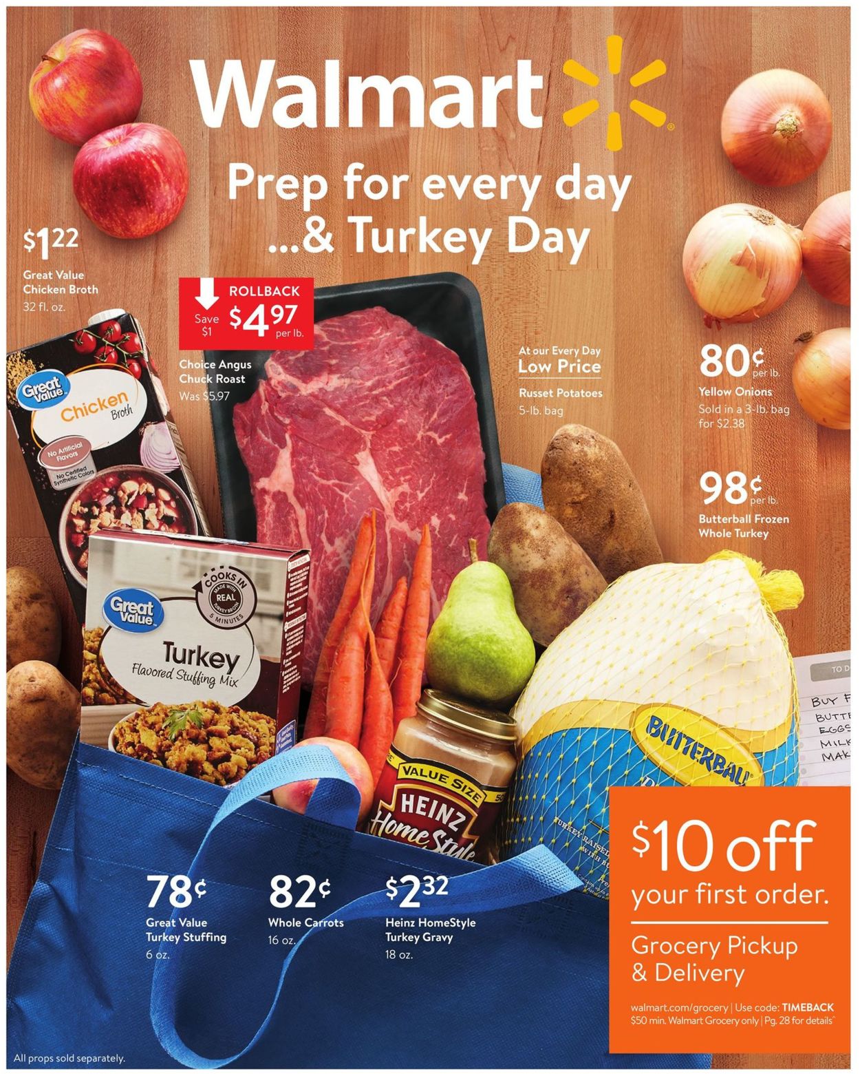 Walmart Weekly Ad Circular - valid 11/01-11/16/2019