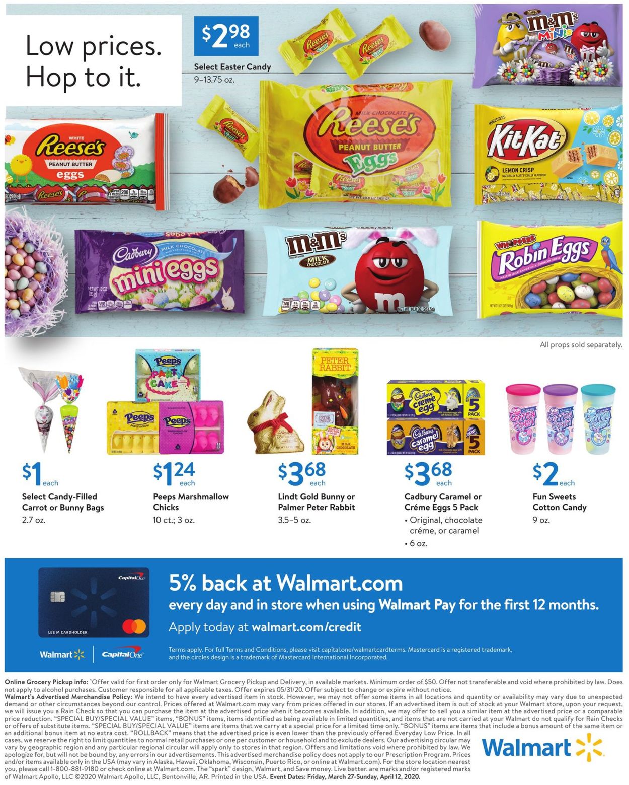 Walmart Weekly Ad Circular - valid 03/27-04/12/2020 (Page 16)