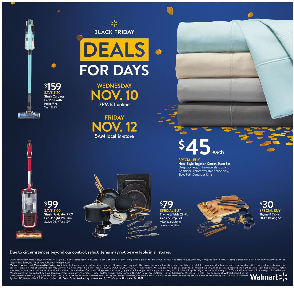 Walmart BLACK FRIDAY 2021 Weekly Ad Circular - valid 11/10-11/14/2021 (Page 8)