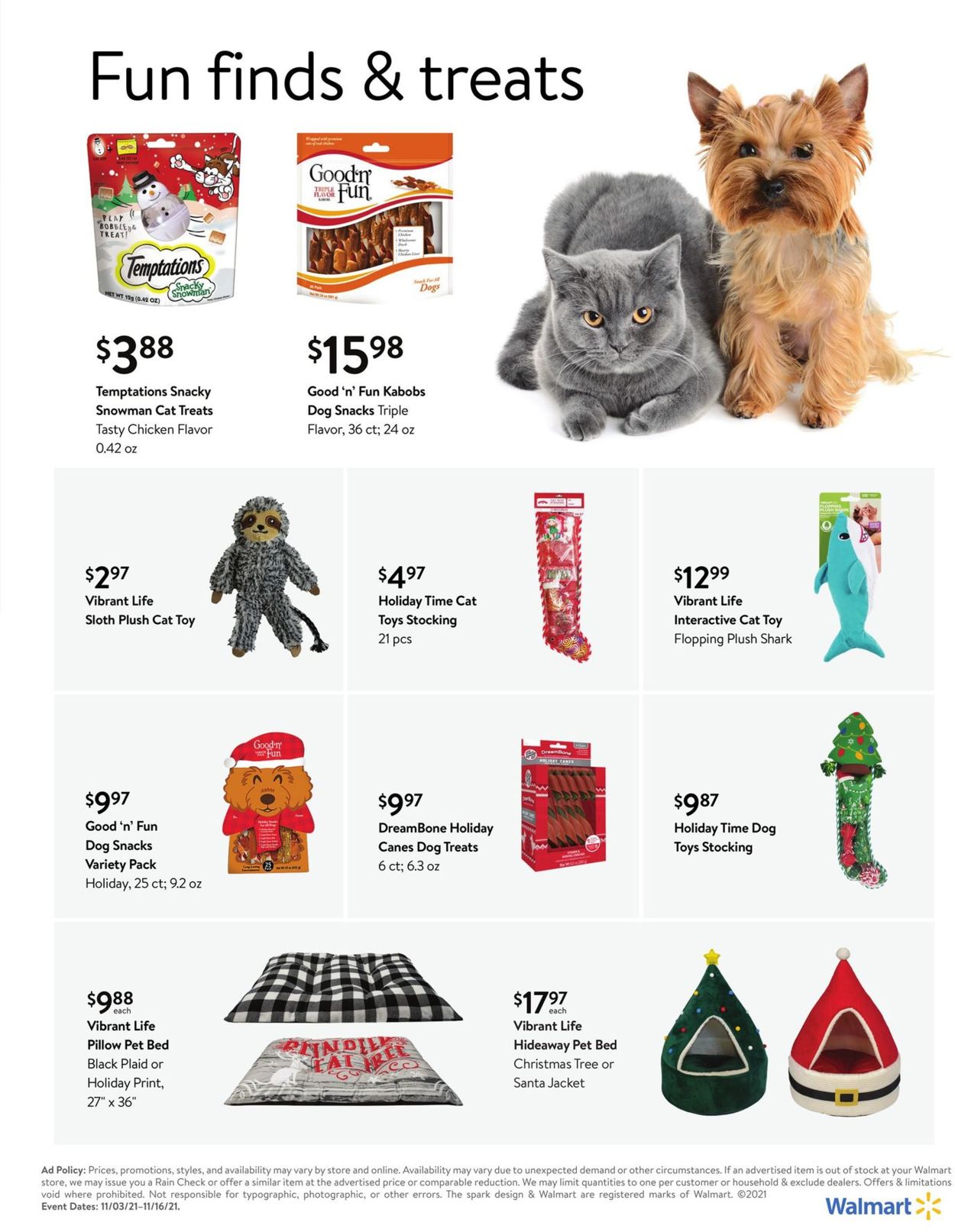 Walmart Weekly Ad Circular - valid 11/03-11/16/2021 (Page 21)