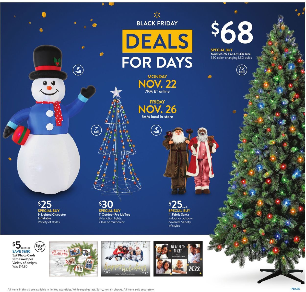 Walmart BLACK FIRDAY AD 2021 Weekly Ad Circular - valid 11/22-11/28/2021 (Page 17)