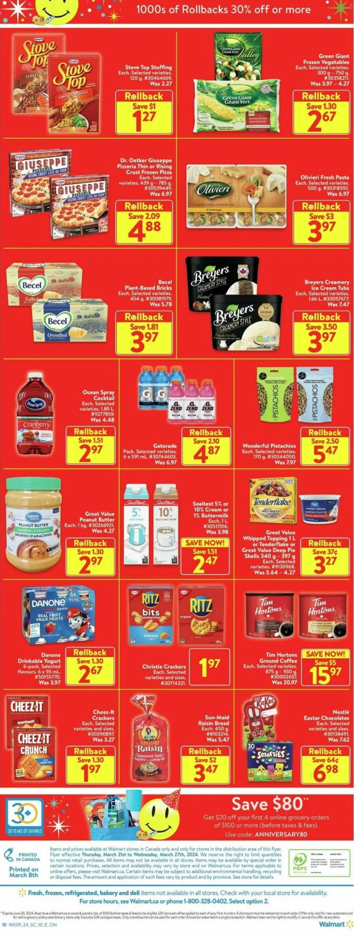 Walmart Weekly Ad Circular - valid 03/20-03/27/2024 (Page 2)
