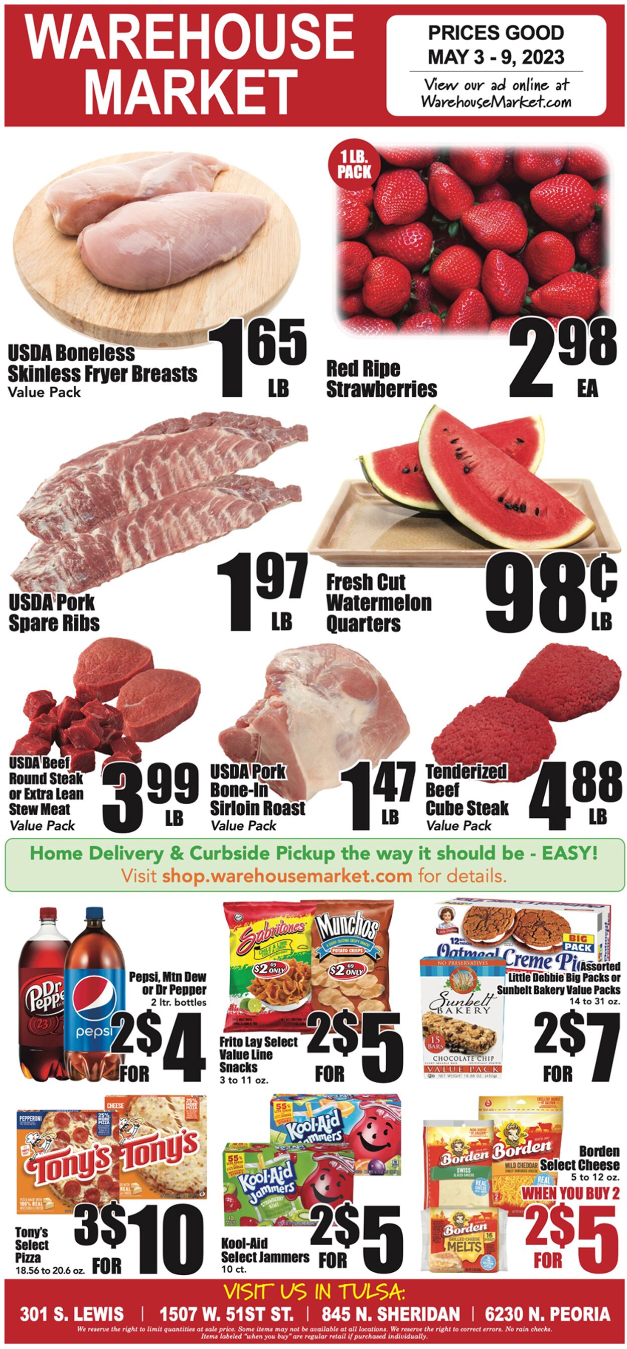 Warehouse Market Weekly Ad Circular - valid 05/03-05/09/2023