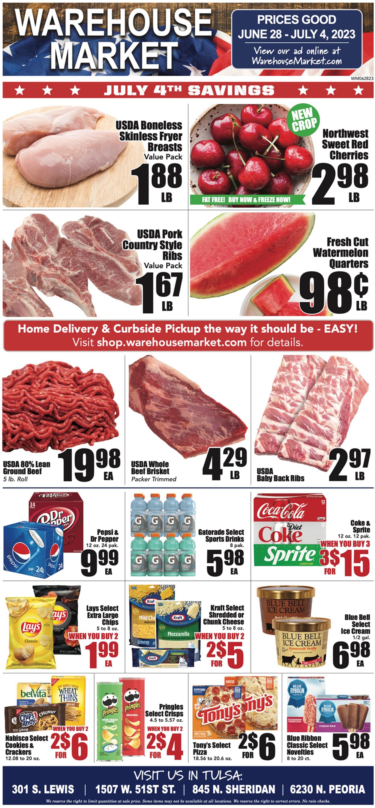 Warehouse Market Weekly Ad Circular - valid 06/28-07/04/2023
