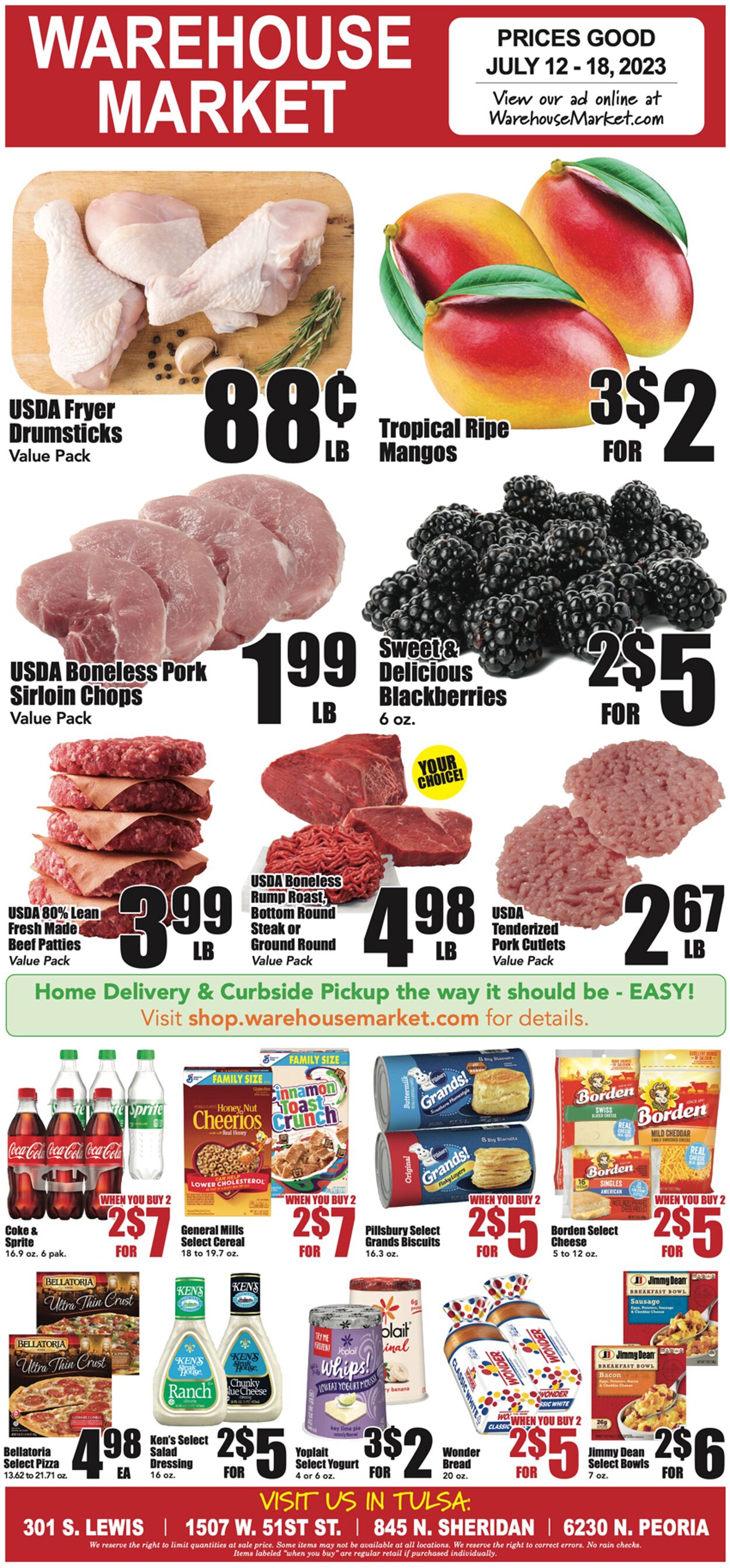 Warehouse Market Weekly Ad Circular - valid 07/12-07/18/2023