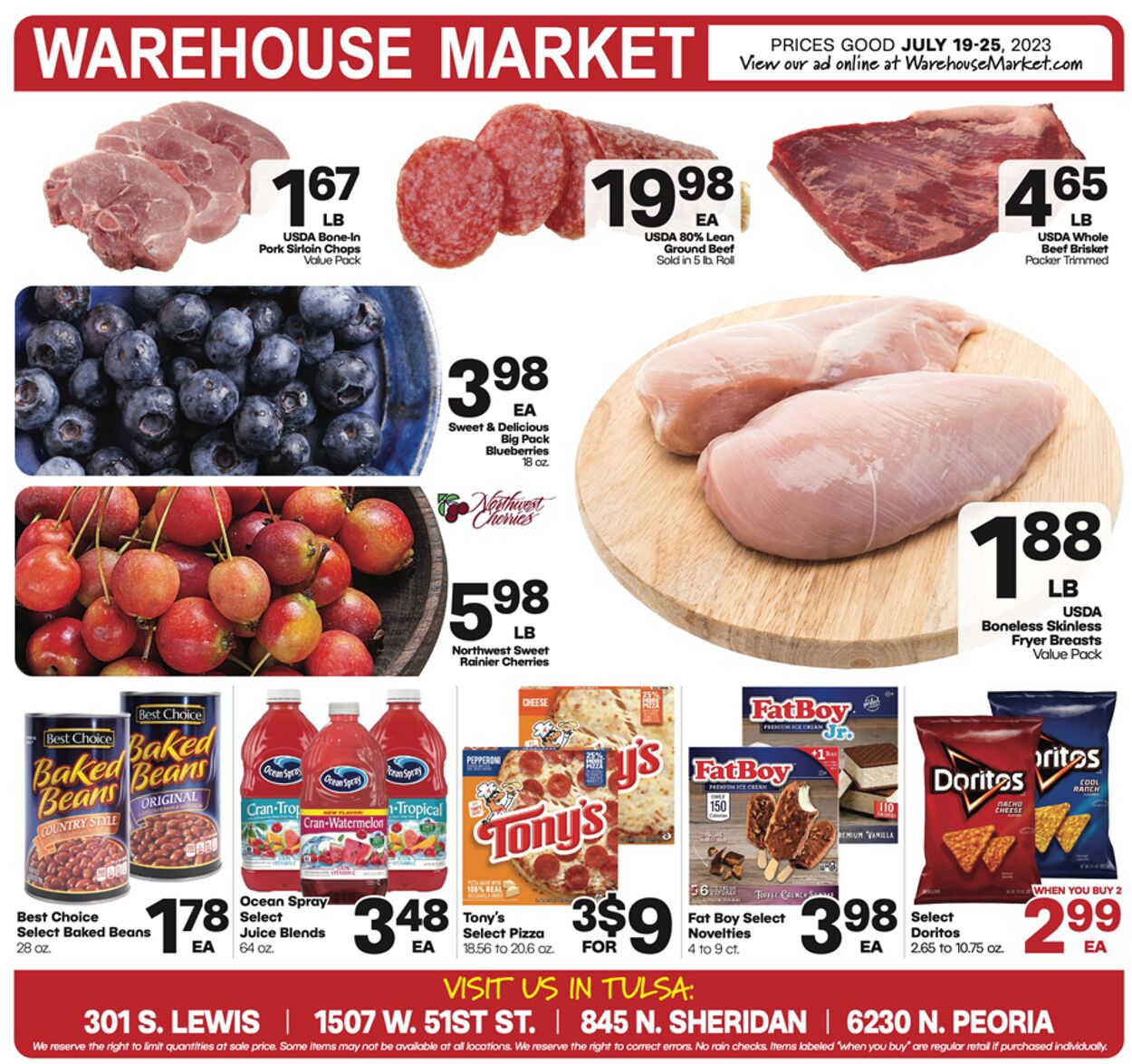 Warehouse Market Weekly Ad Circular - valid 07/19-07/25/2023