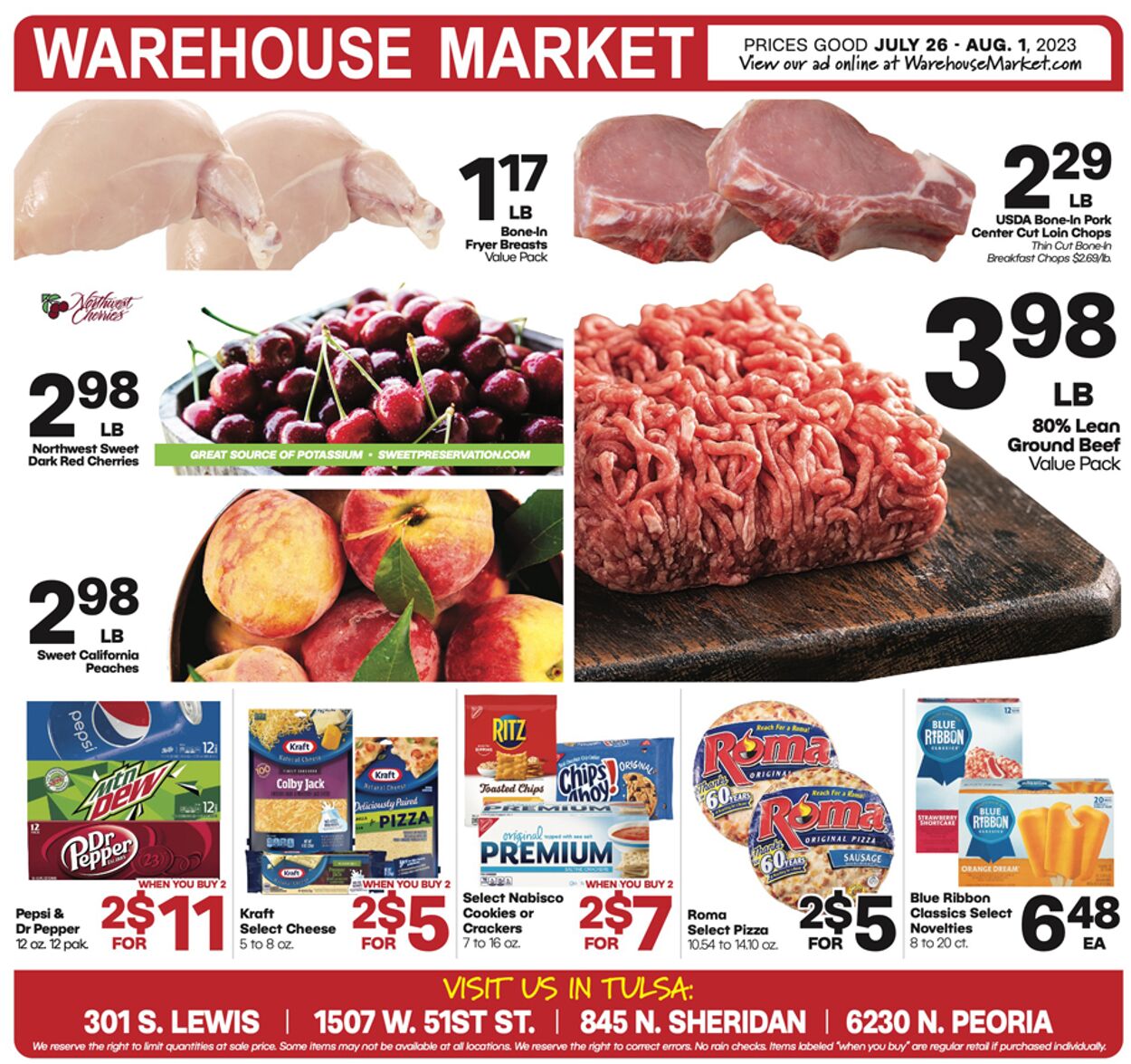 Warehouse Market Weekly Ad Circular - valid 07/26-08/01/2023