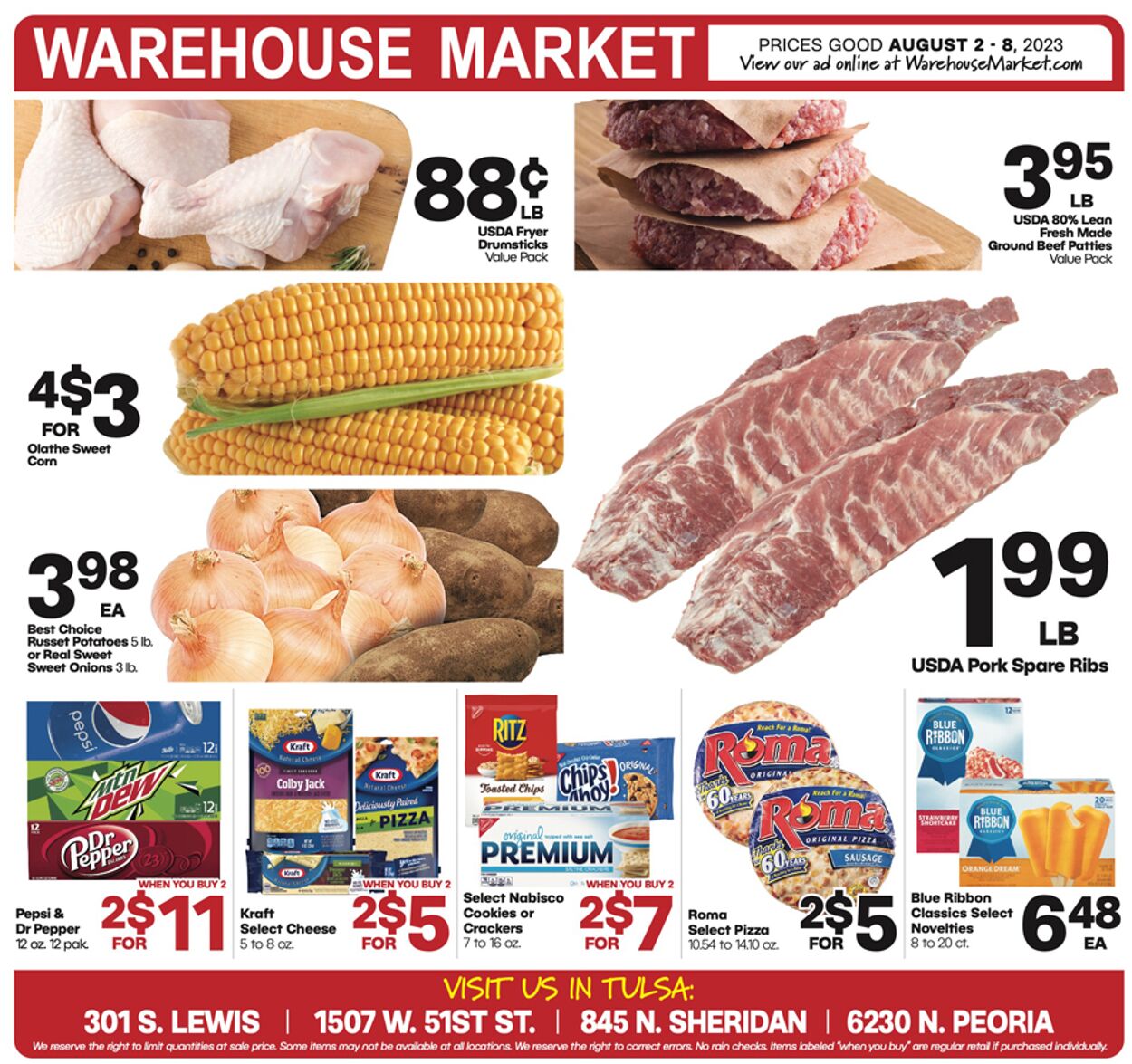 Warehouse Market Weekly Ad Circular - valid 08/02-08/08/2023