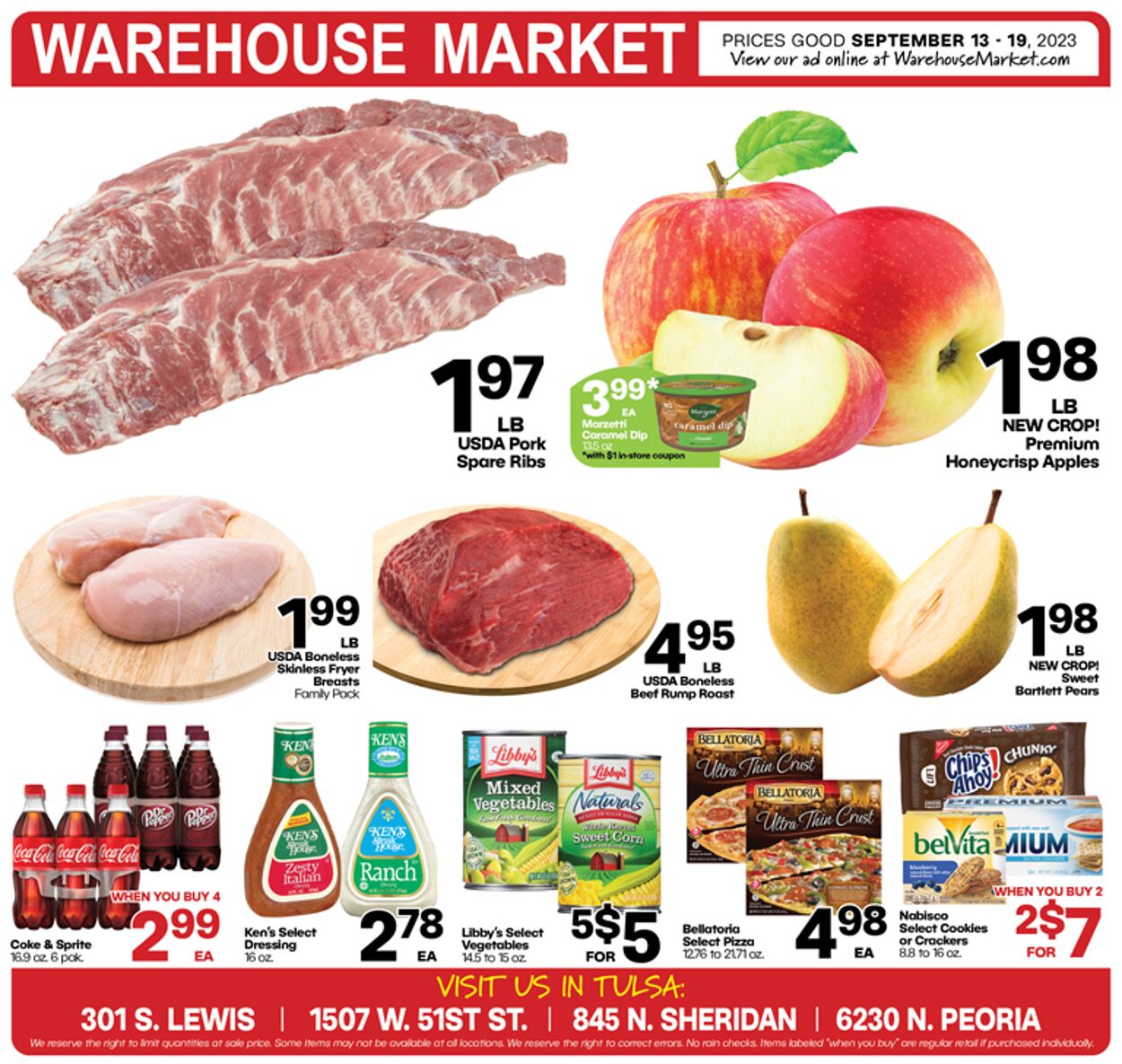 Warehouse Market Weekly Ad Circular - valid 09/13-09/19/2023