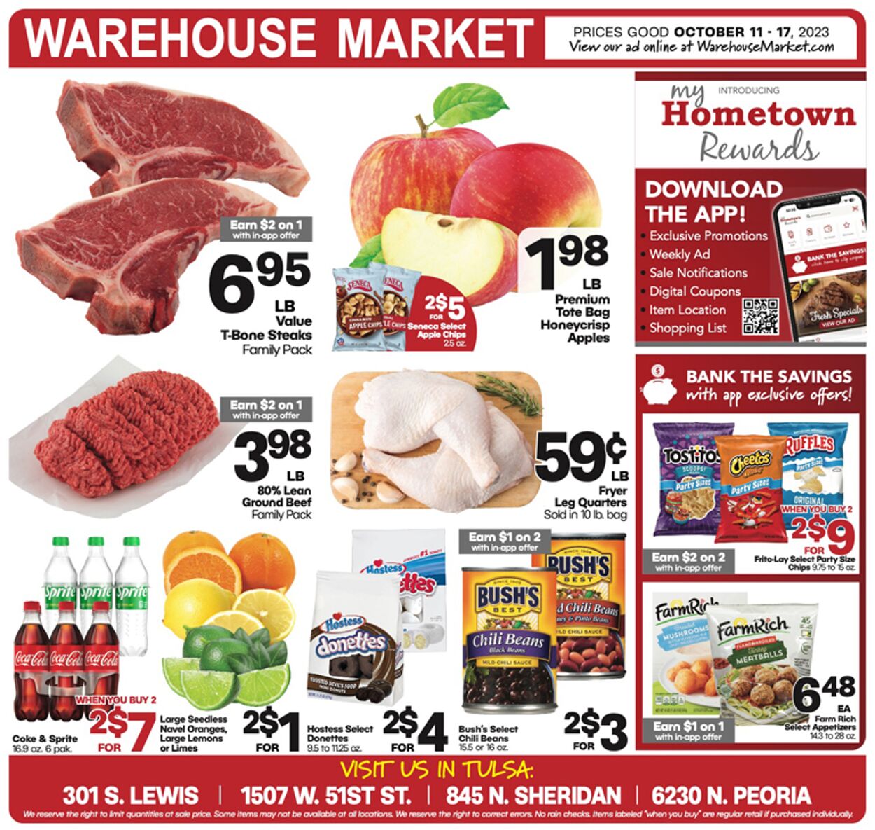 Warehouse Market Weekly Ad Circular - valid 10/11-10/17/2023