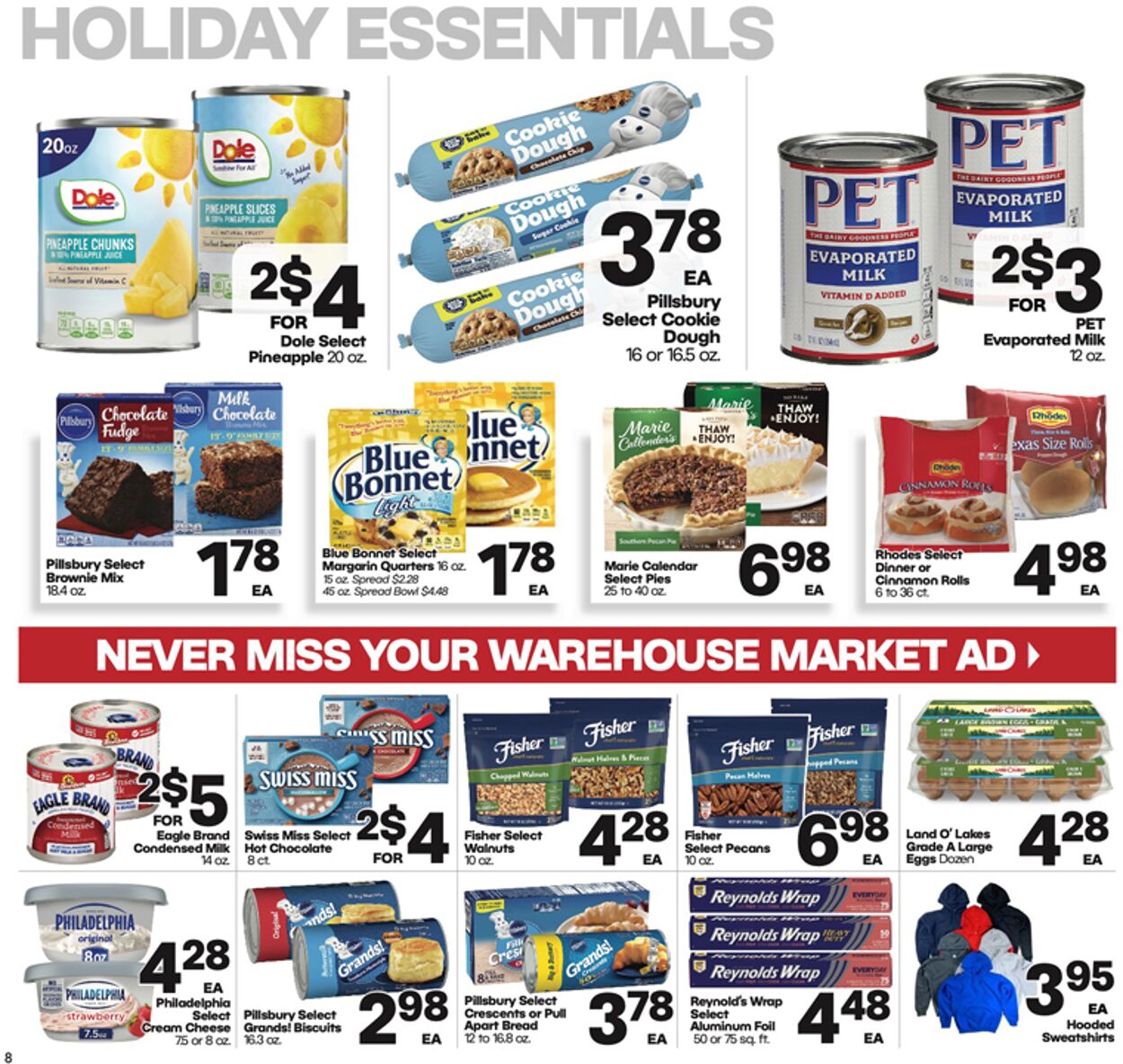 Warehouse Market Weekly Ad Circular - valid 11/01-11/07/2023 (Page 8)