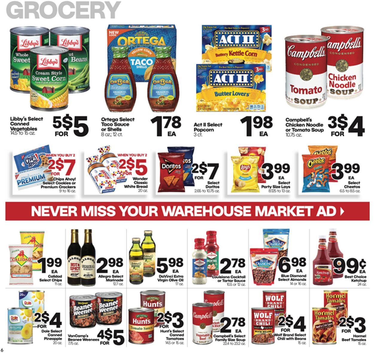 Warehouse Market Weekly Ad Circular - valid 11/29-12/05/2023 (Page 6)