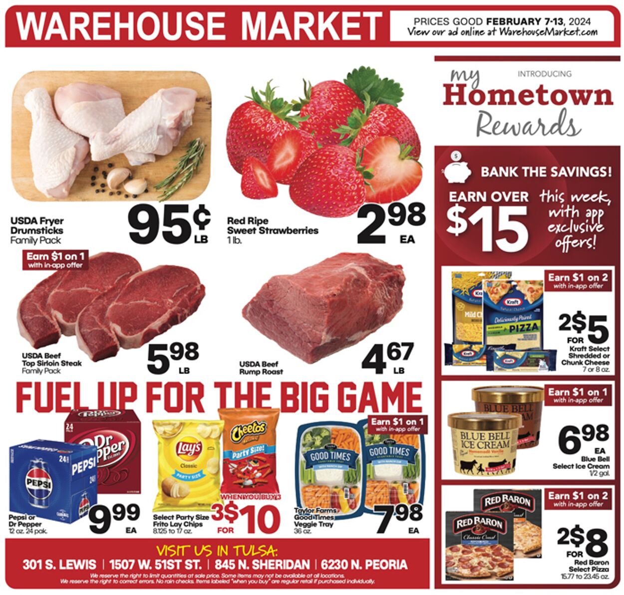 Warehouse Market Weekly Ad Circular - valid 02/07-02/13/2024