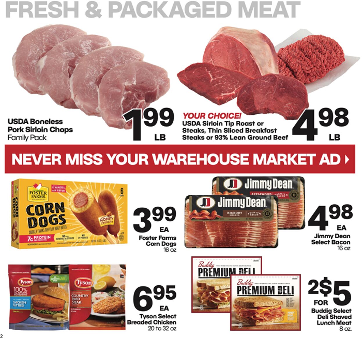 Warehouse Market Weekly Ad Circular - valid 03/06-03/12/2024 (Page 2)