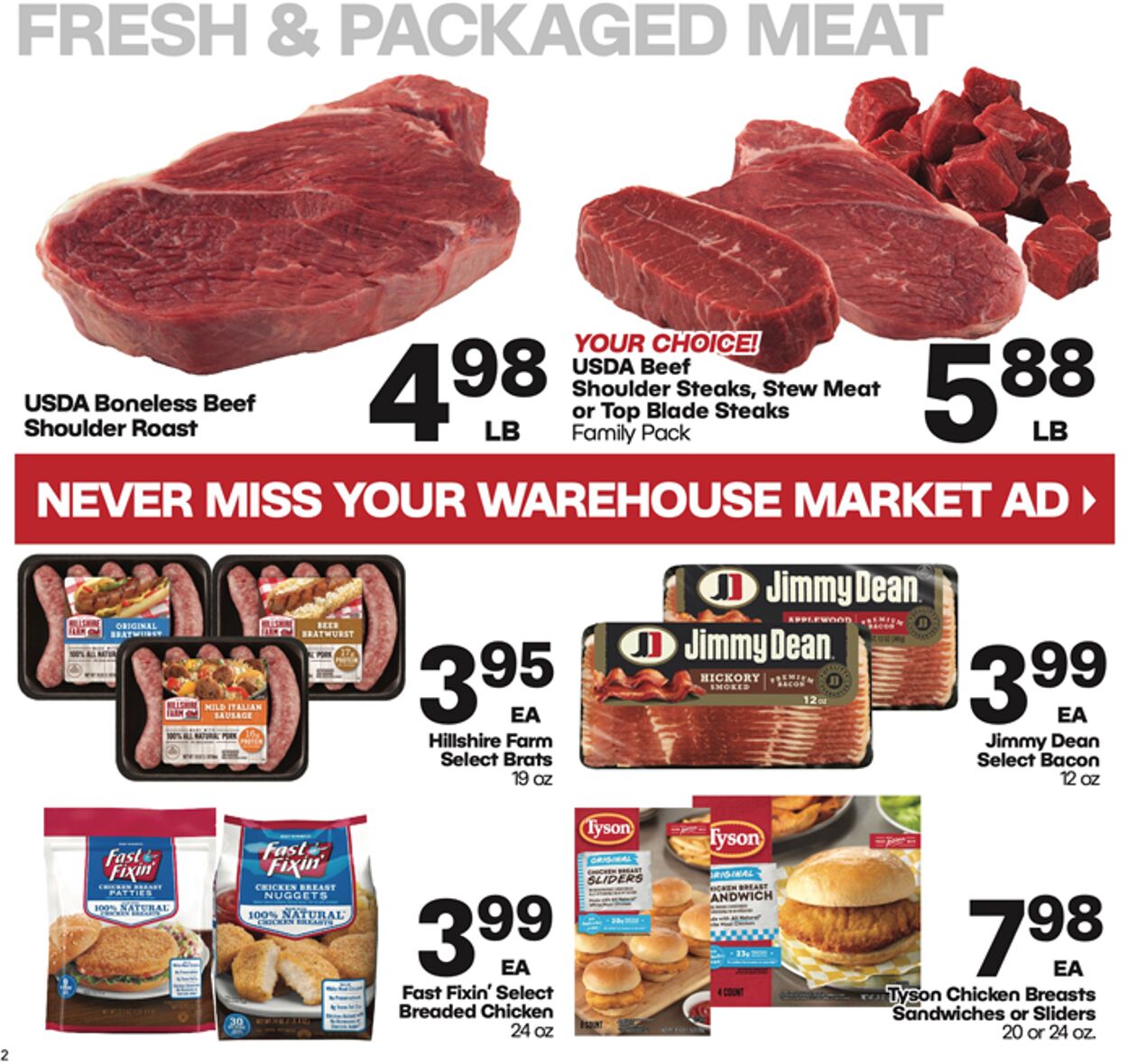 Warehouse Market Weekly Ad Circular - valid 04/03-04/09/2024 (Page 2)
