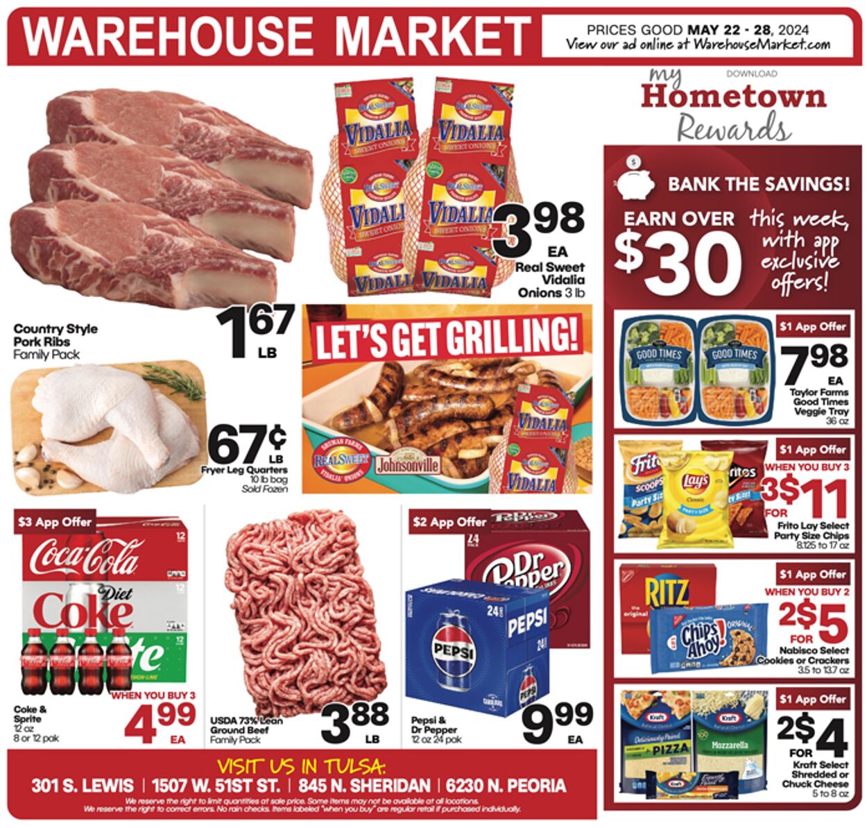 Warehouse Market Weekly Ad Circular - valid 05/22-05/28/2024