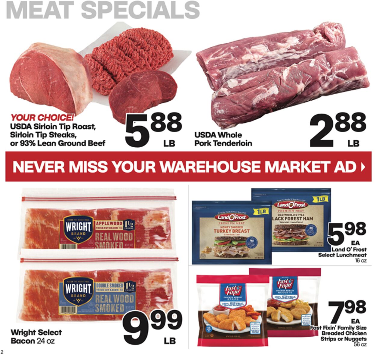 Warehouse Market Weekly Ad Circular - valid 06/19-06/25/2024 (Page 2)