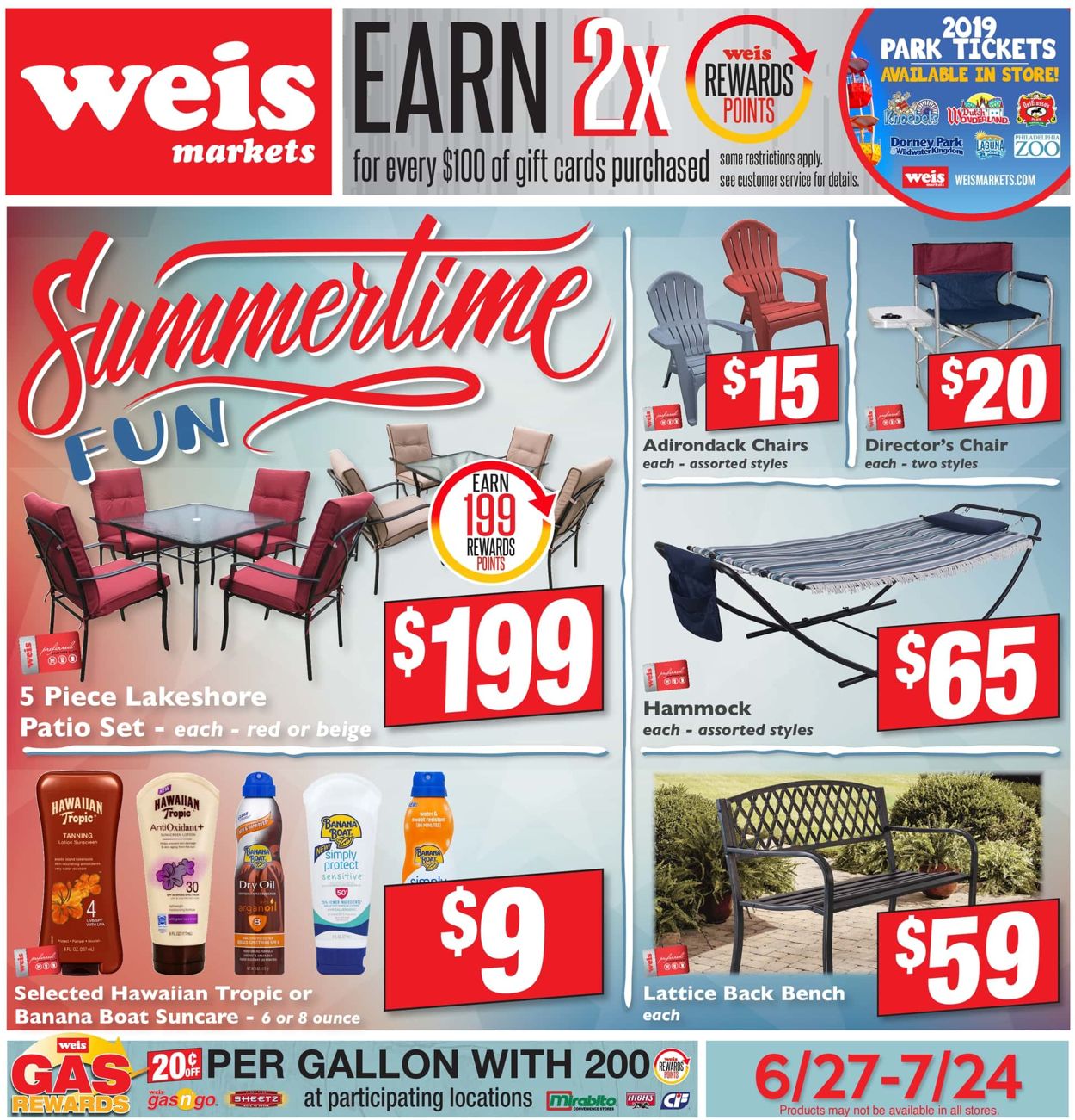 Weis Weekly Ad Circular - valid 06/27-07/24/2019