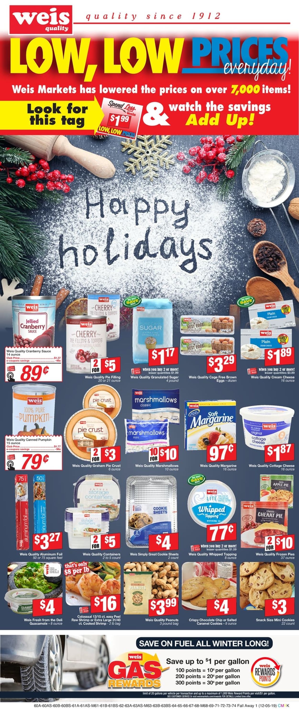 Weis - Holidays Ad 2019 Weekly Ad Circular - valid 12/05-12/12/2019 (Page 5)