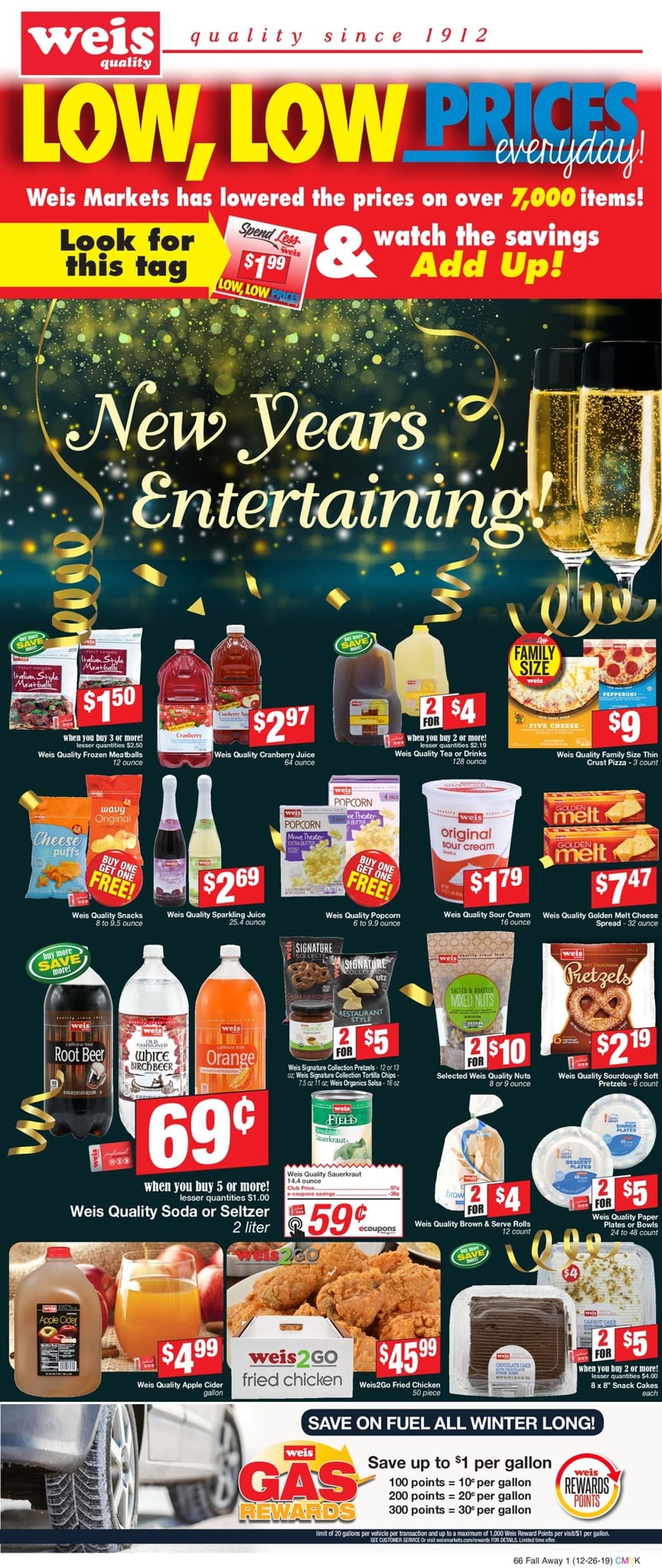 Weis - New Year's Ad 2019/2020 Weekly Ad Circular - valid 12/26-01/02/2020 (Page 5)