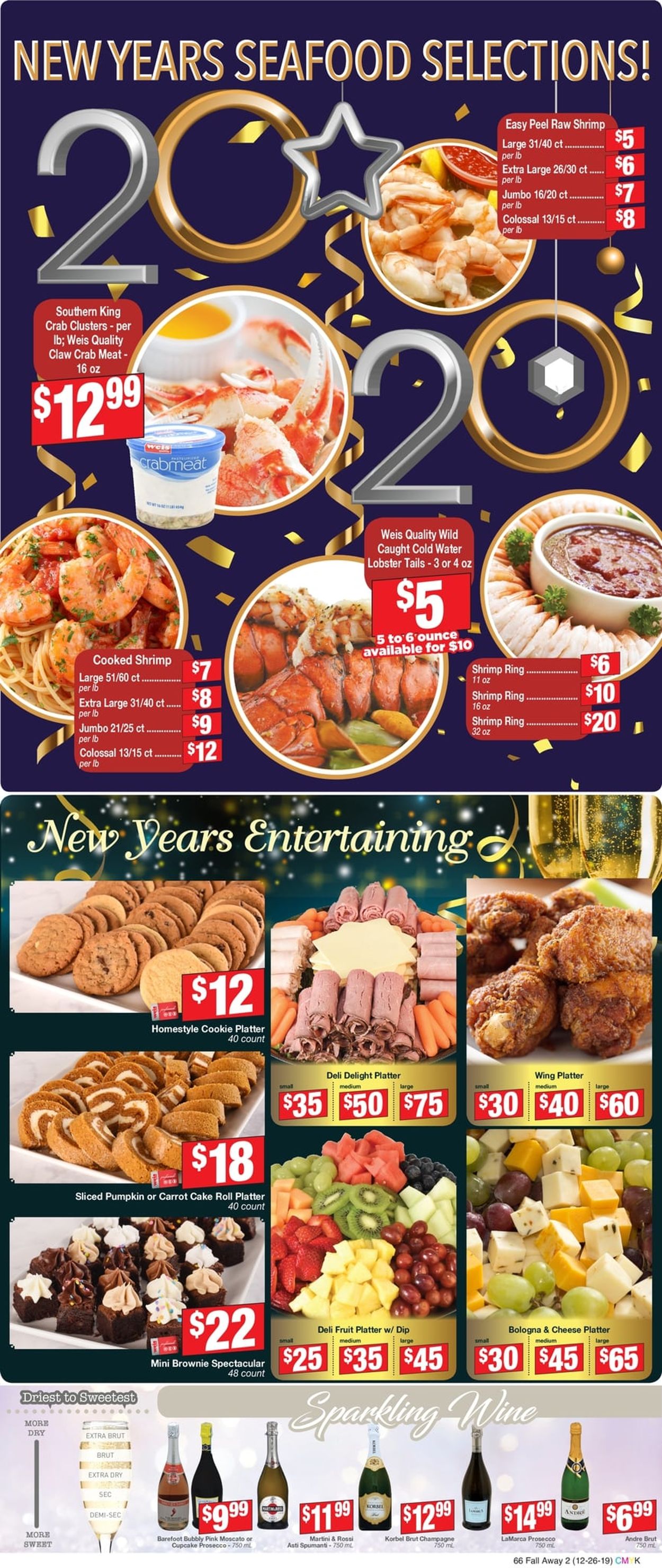 Weis - New Year's Ad 2019/2020 Weekly Ad Circular - valid 12/26-01/02/2020 (Page 6)
