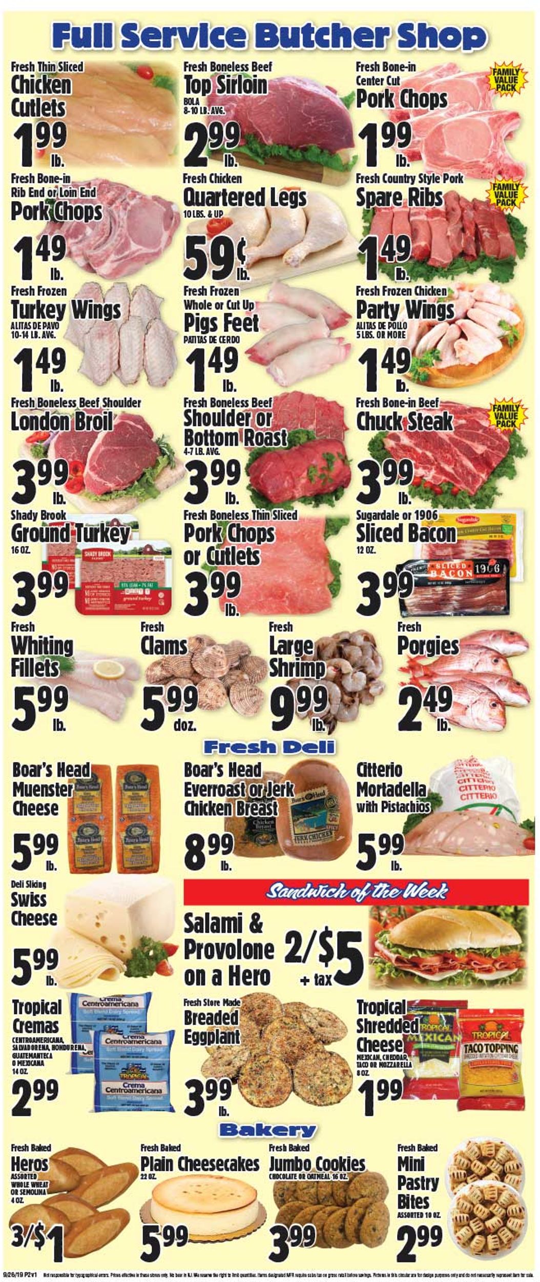 Western Beef Weekly Ad Circular - valid 09/26-10/02/2019 (Page 2)