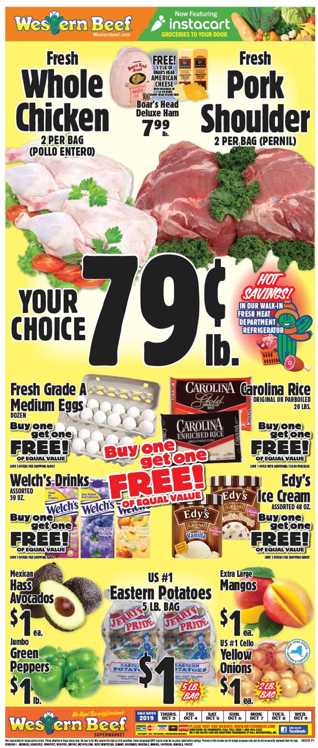 Western Beef Weekly Ad Circular - valid 10/03-10/09/2019