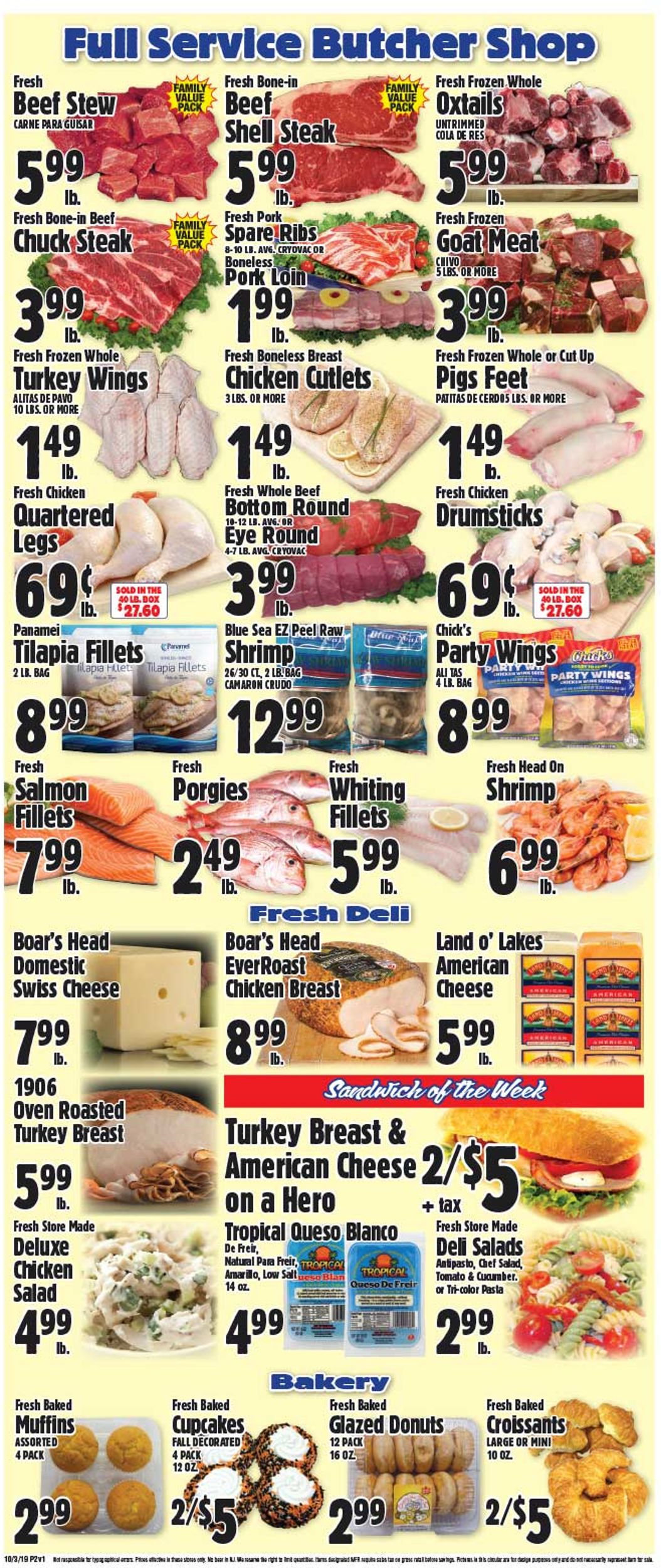 Western Beef Weekly Ad Circular - valid 10/03-10/09/2019 (Page 2)