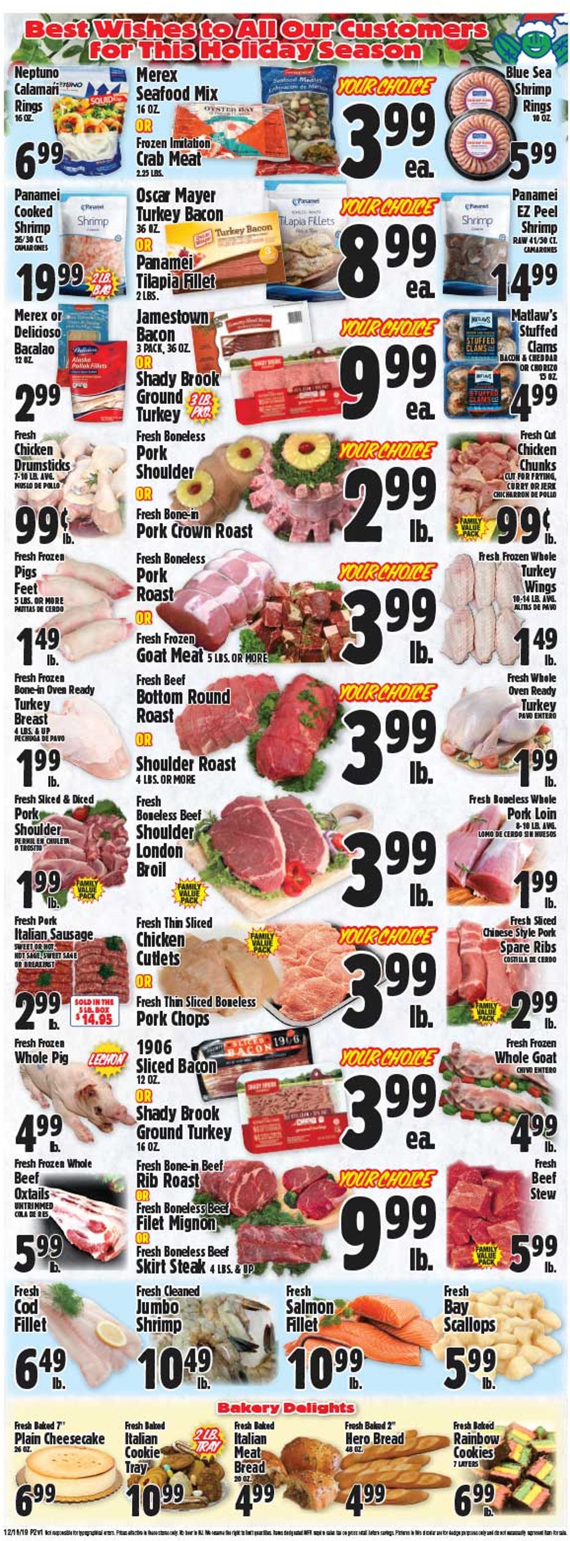 Western Beef - Holidays Ad 2019 Weekly Ad Circular - valid 12/19-12/24/2019 (Page 2)