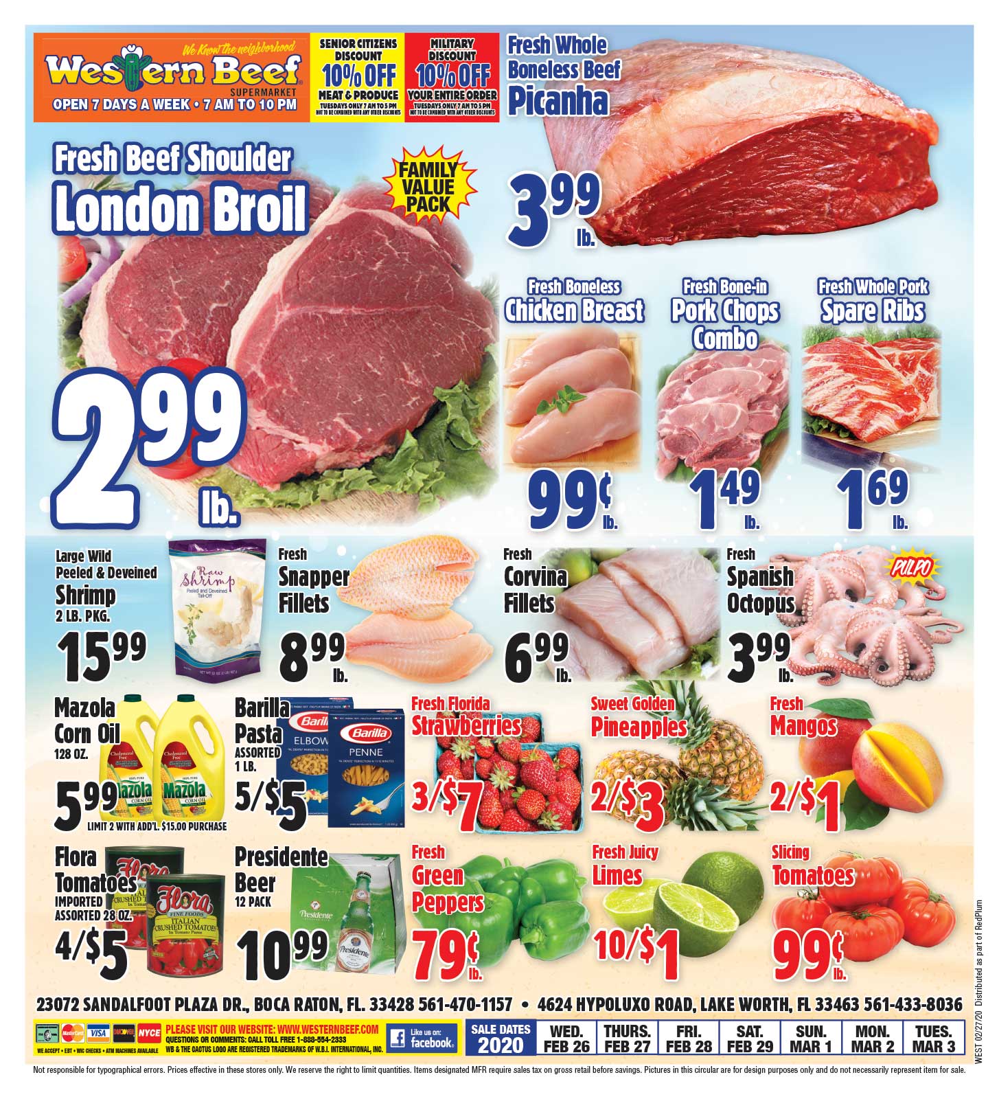 Western Beef Weekly Ad Circular - valid 02/26-03/03/2020