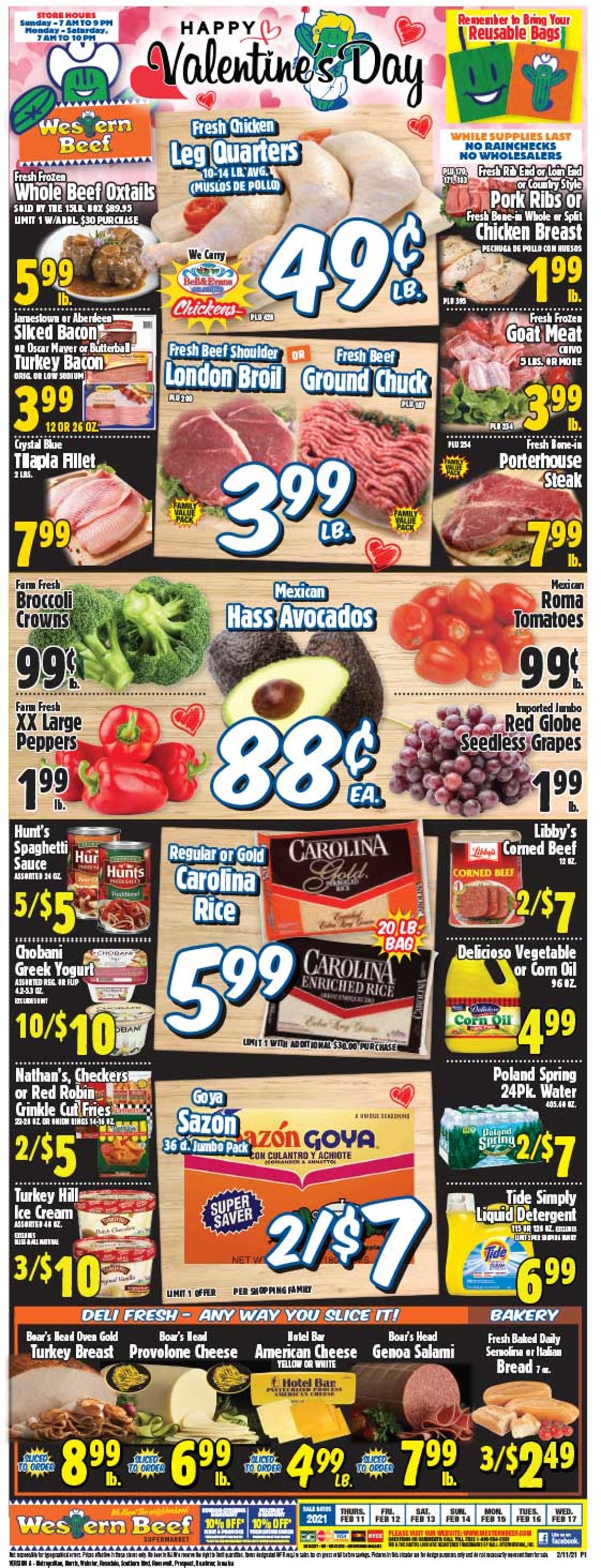 Western Beef Weekly Ad Circular - valid 02/11-02/17/2021