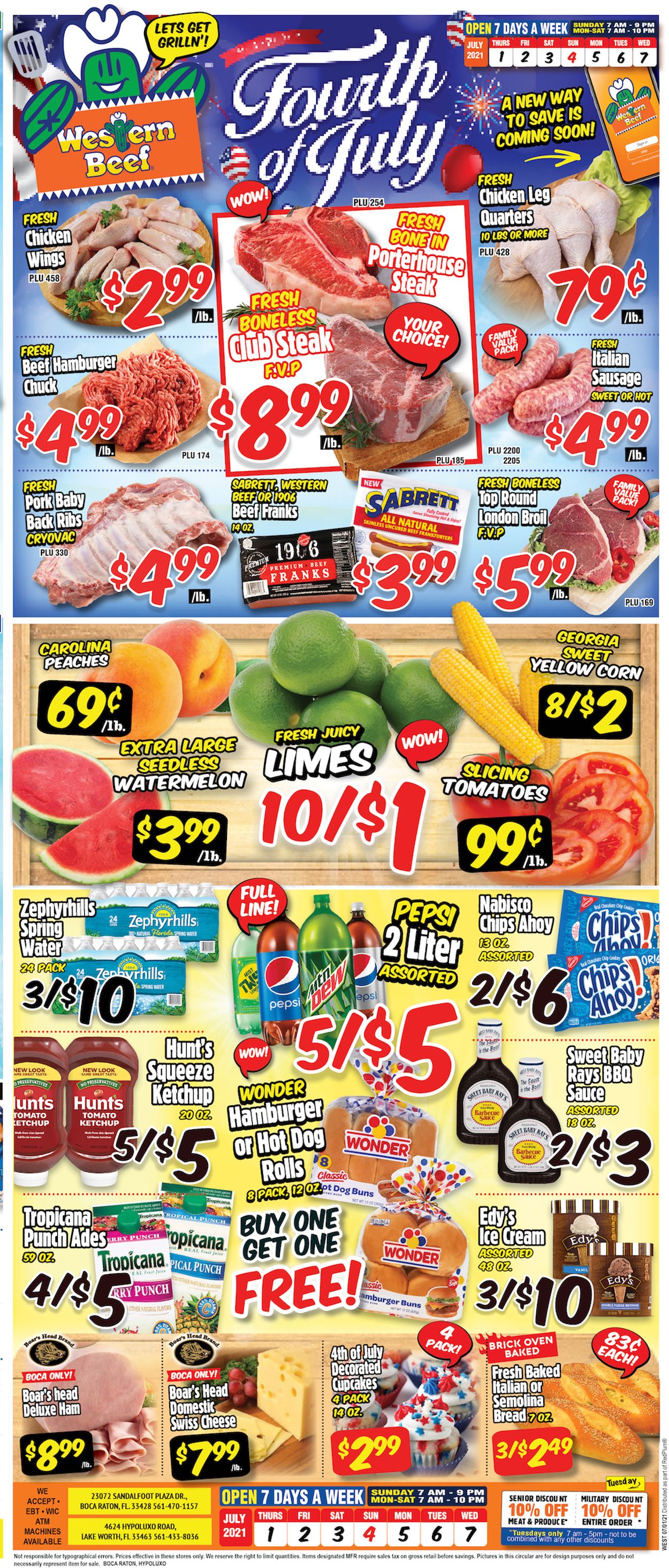 Western Beef Weekly Ad Circular - valid 07/01-07/07/2021