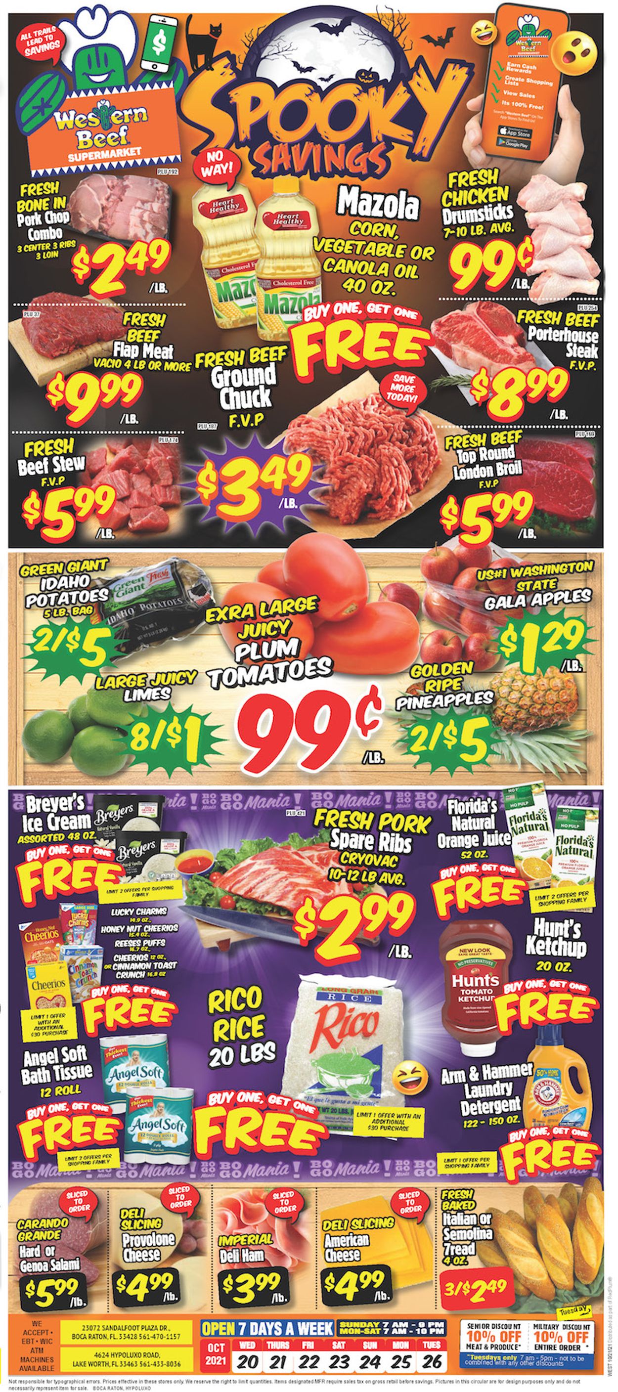 Western Beef Weekly Ad Circular - valid 10/20-10/26/2021