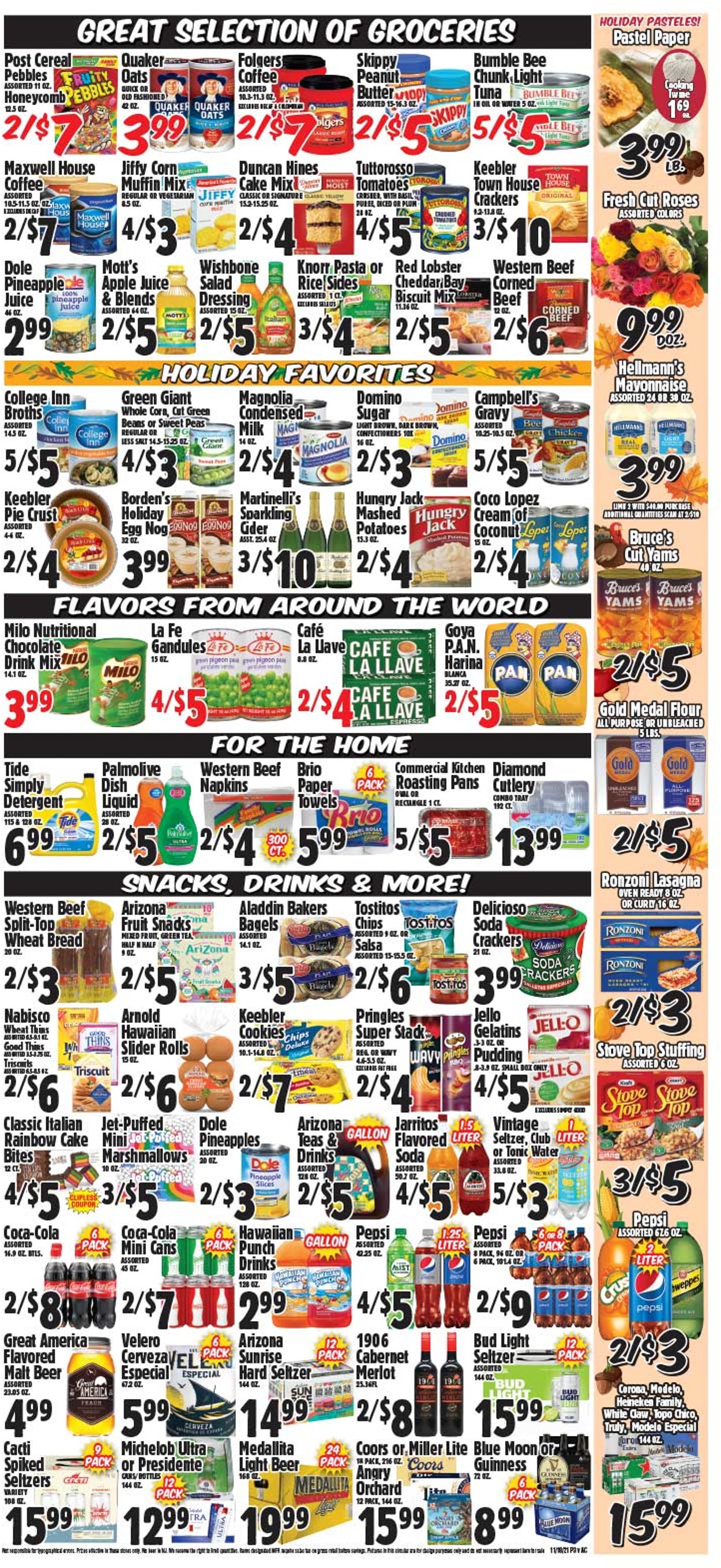 Western Beef Weekly Ad Circular - valid 11/18-11/25/2021 (Page 4)
